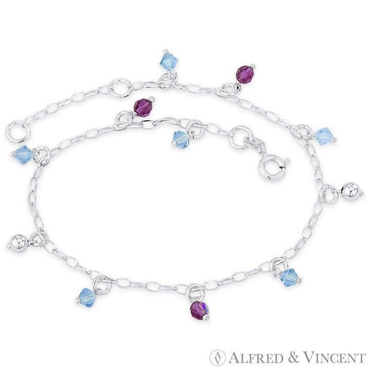Other Crystal Bead, Hollow Ball & Oval Link Chain Charm Anklet Size ONE SIZE - 1 Preview