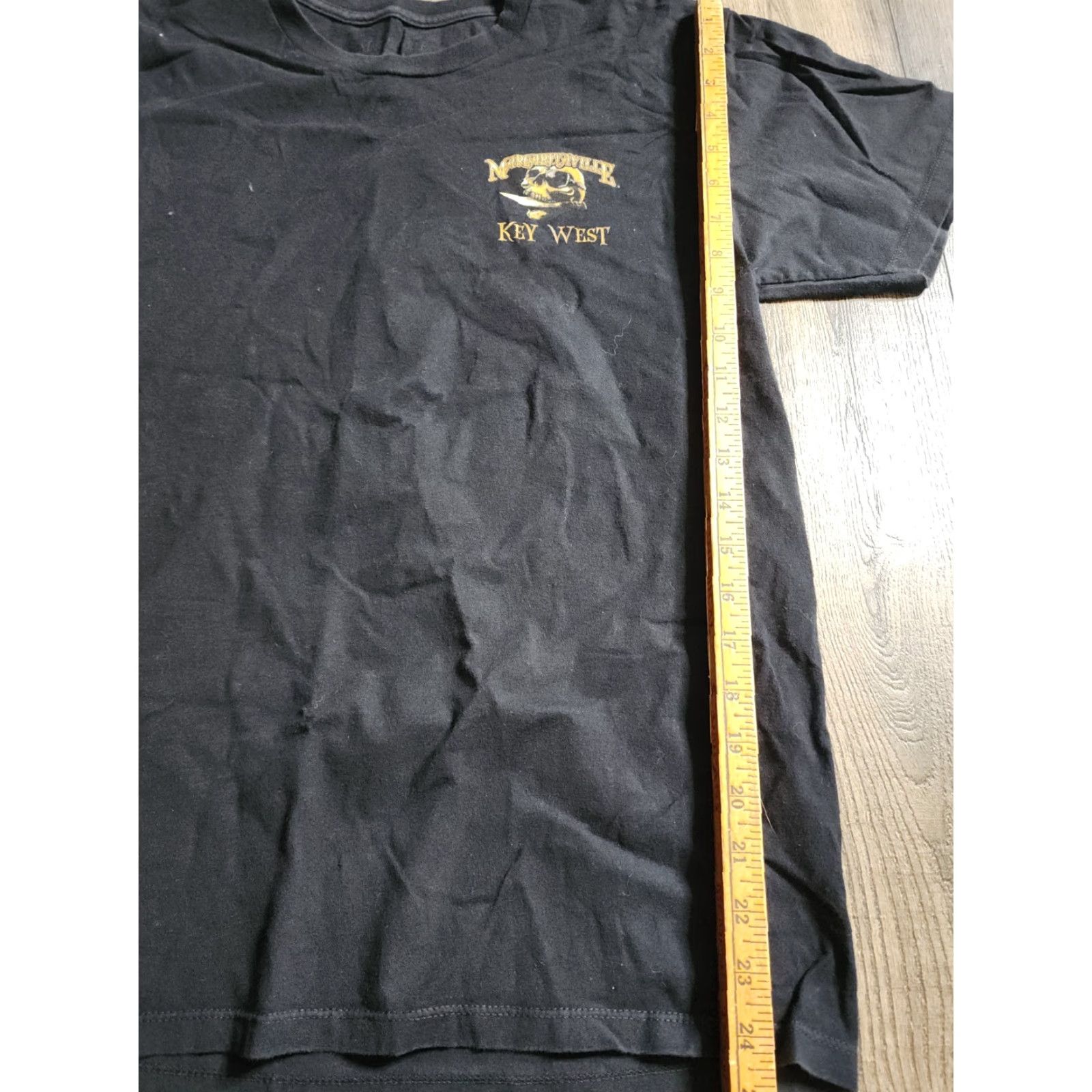 Vintage Margaritaville Shirt Mens M Black Cotton Logo Graphic Print Key West Retirement Plan Double Sided Distressed Size US M / EU 48-50 / 2 - 3 Thumbnail