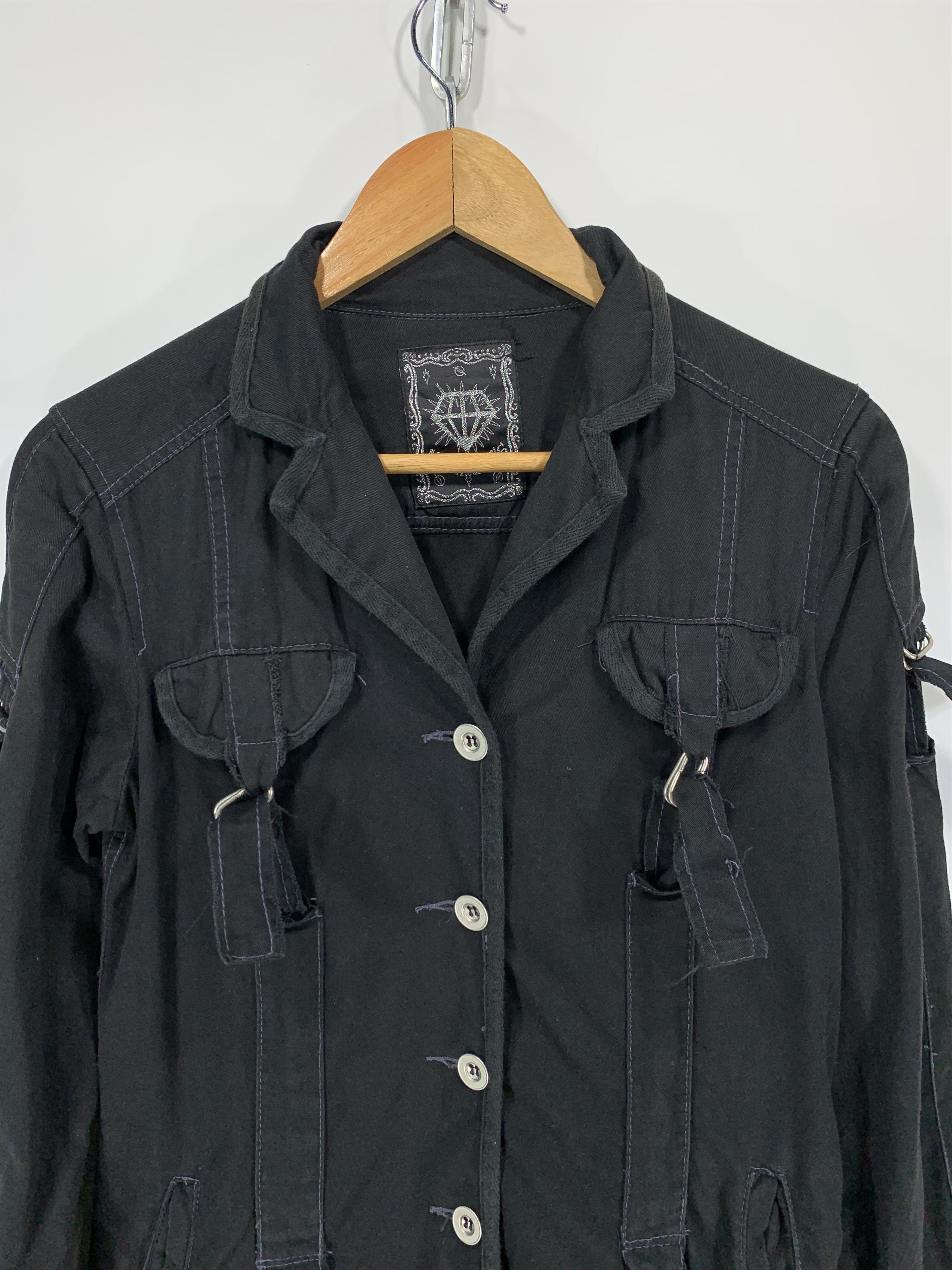 If Six Was Nine × Japanese Brand × Seditionaries Algon Quins Bondage button Jacket Size US S / EU 44-46 / 1 - 4 Thumbnail