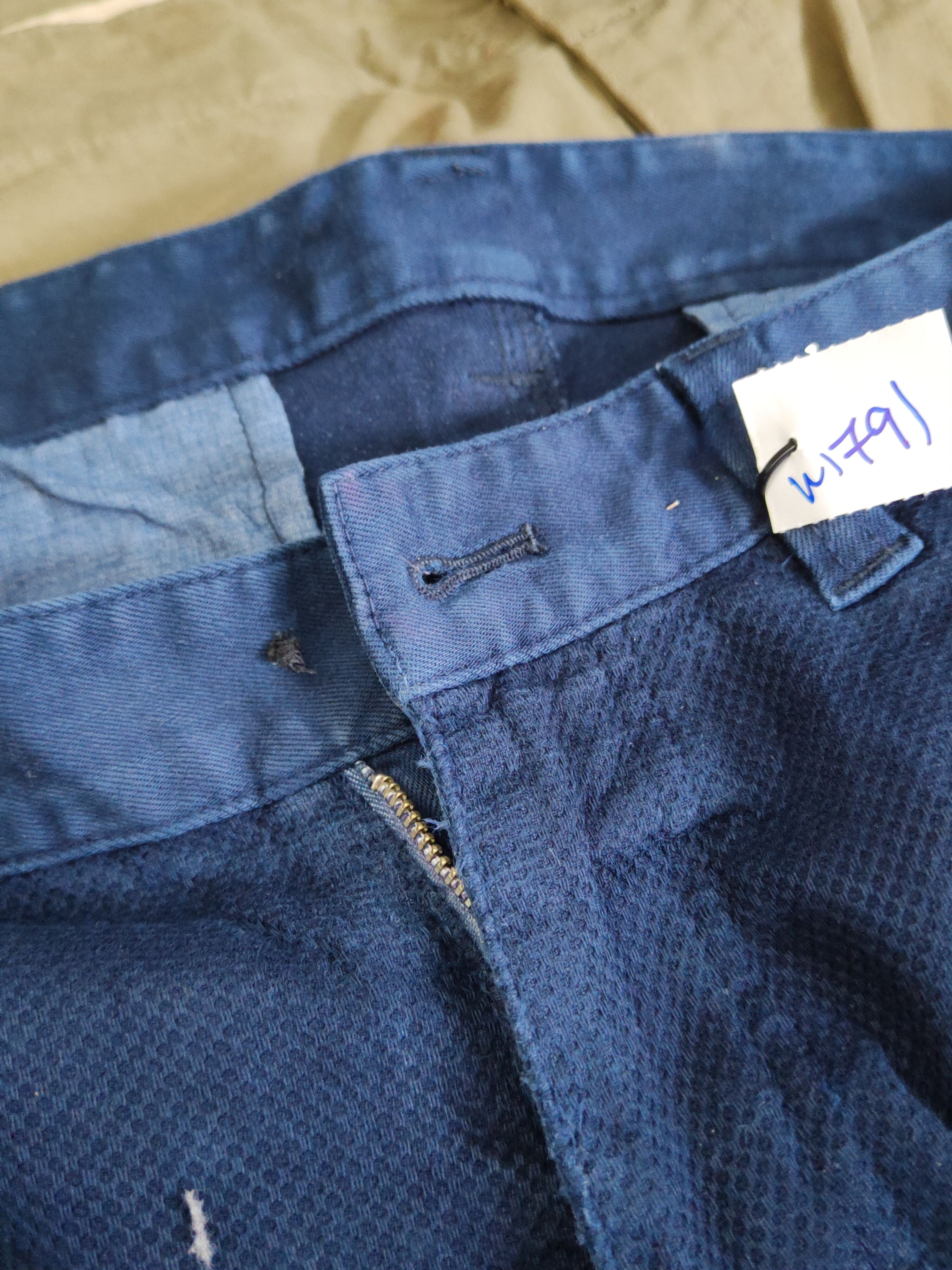 JOSEPH HOMME Joseph Homme Navy Multipocket Tactical Cargo Pants #W1791 Size US 33 - 15 Thumbnail