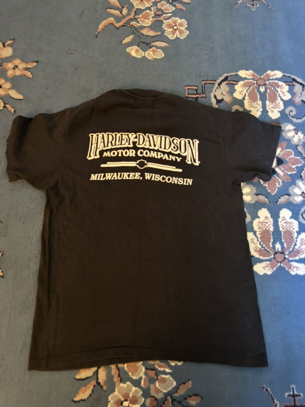 Vintage Harley Davidson Size US L / EU 52-54 / 3 - 2 Thumbnail