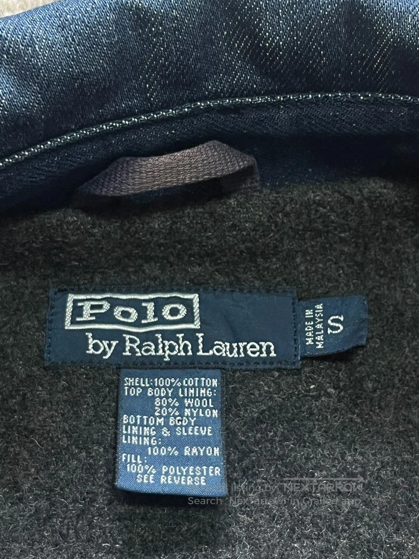 RRL Ralph Lauren Ralph Lauren RRL Vintage Denim Coat. Size US S / EU 44-46 / 1 - 5 Thumbnail