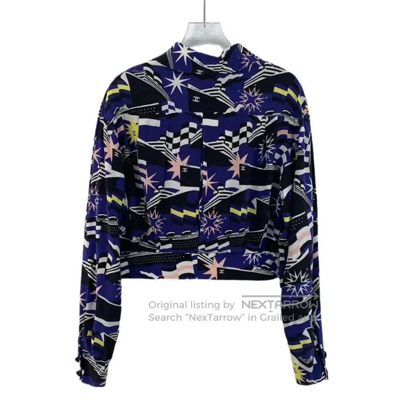 Chanel Chanel Colorful Silk Women's Shirt . Size S / US 4 / IT 40 - 2 Thumbnail
