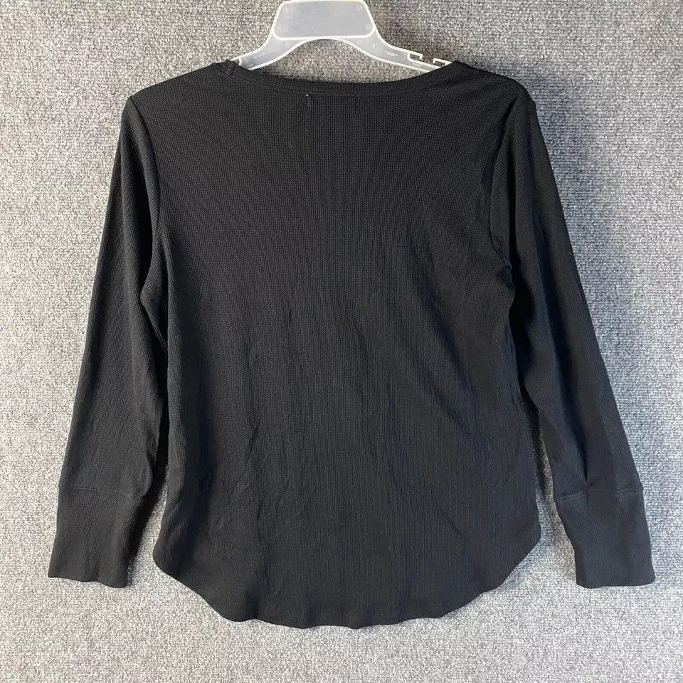 Other Liz Claiborne Waffle Knit Top Large Women's Long Sleeve L Size L / US 10 / IT 46 - 6 Thumbnail