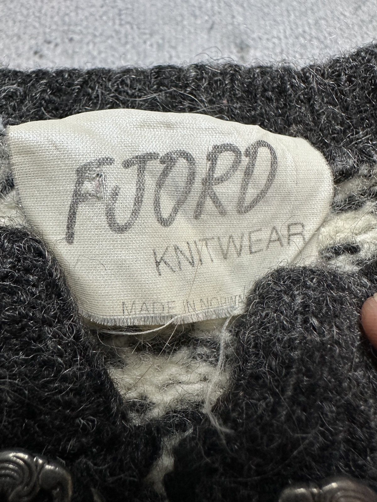 Dale Of Norway Norwegian wool Fjord Pure New Wool Cardigan Knit Vintag 90s Size US L / EU 52-54 / 3 - 9 Thumbnail