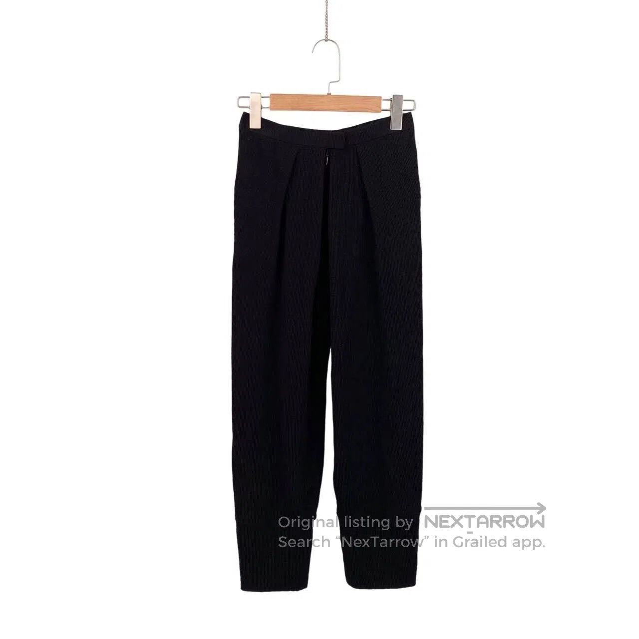Louis Vuitton Louis Vuitton Design black trousers| Size 42" / US 20 - 1 Thumbnail