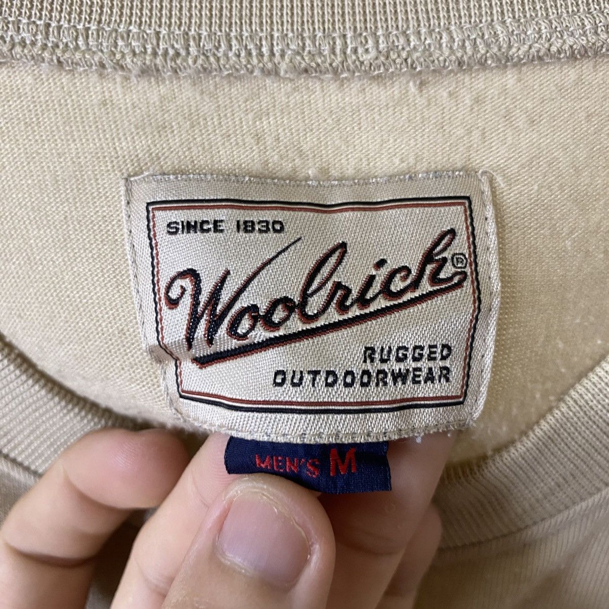 Woolrich Woolen Mills Y2K Woolrich Rugged Outdoorwear Graphic T Shirt Size US M / EU 48-50 / 2 - 3 Thumbnail