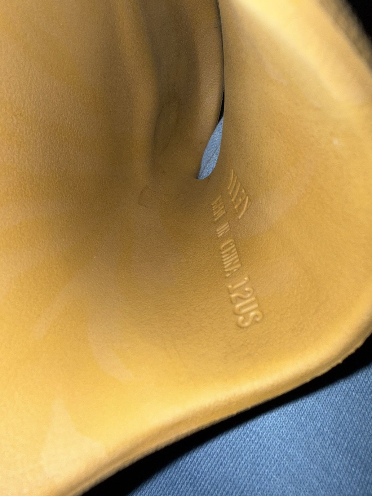 Yeezy Yeezy Slides ‘Ochre’ 2021 Size US 12 / EU 45 - 9 Thumbnail