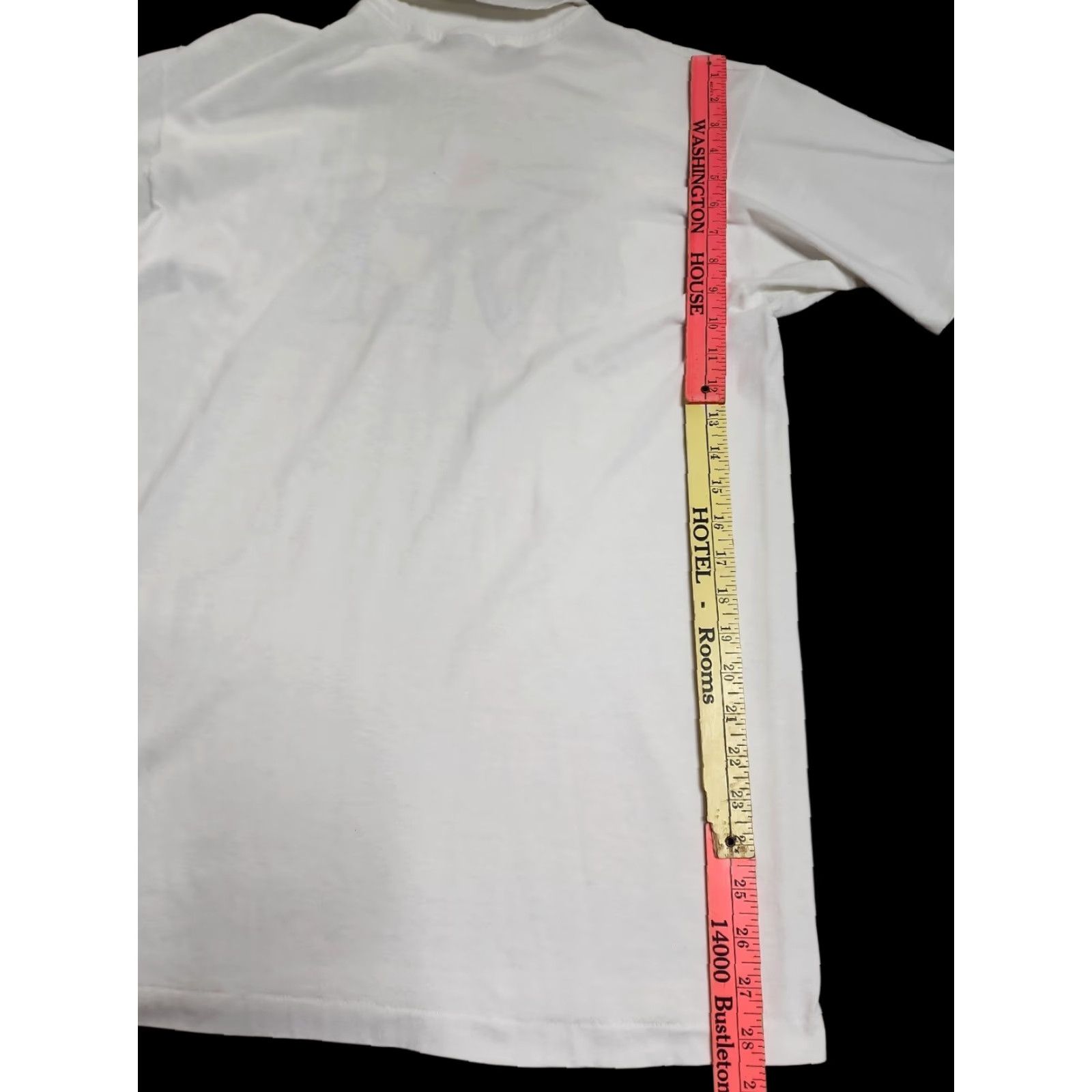 Vintage VINTAGE Tee Totes USA Collared T Shirt - White - Unisex Adults - Size L - 80s Grandma Stitch Tee - Short Sleeve - Cotton Blend Size US L / EU 52-54 / 3 - 2 Thumbnail