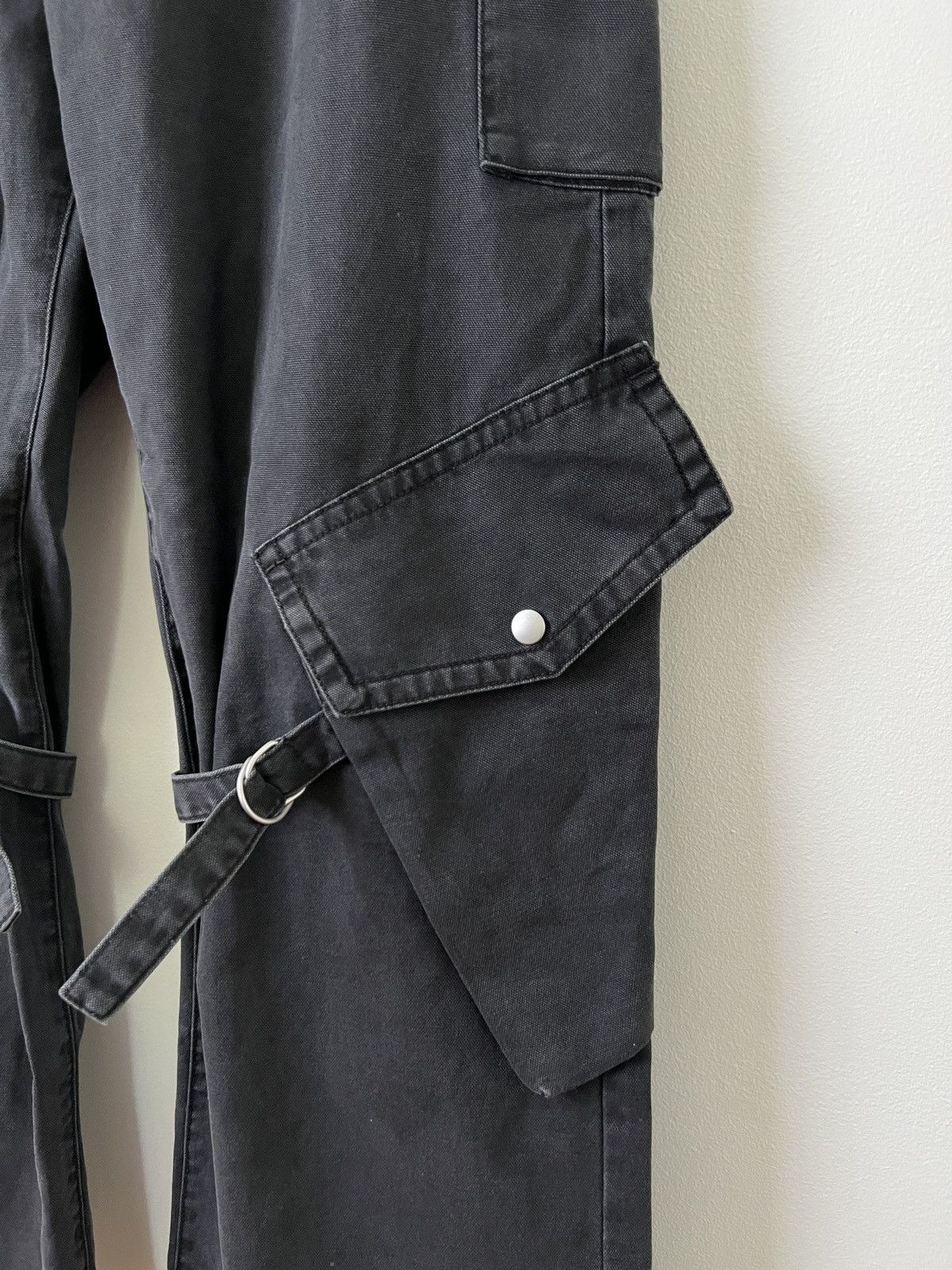 Acne Studios Acne Studios Cargo Trouser Strap Pants Size US 31 - 7 Thumbnail