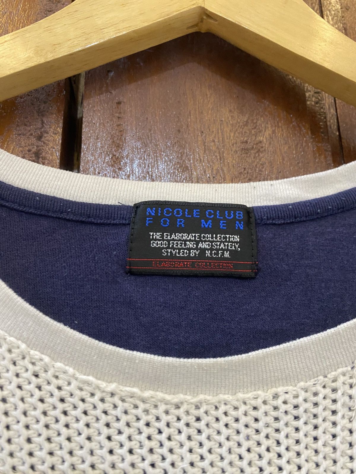 Nicole Club Japanese Ncfm Striped Hybrid Kmrii Fuga Yasuyukiishii Size US M / EU 48-50 / 2 - 4 Thumbnail