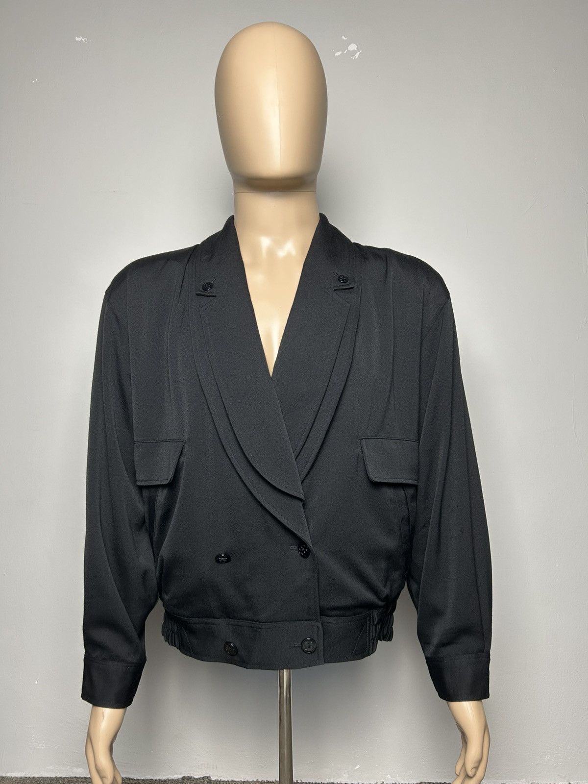 Balenciaga × Designer BALENCIAGA SPORT PARIS BLACK BOMBER JACKET Size US M / EU 48-50 / 2 - 1 Thumbnail