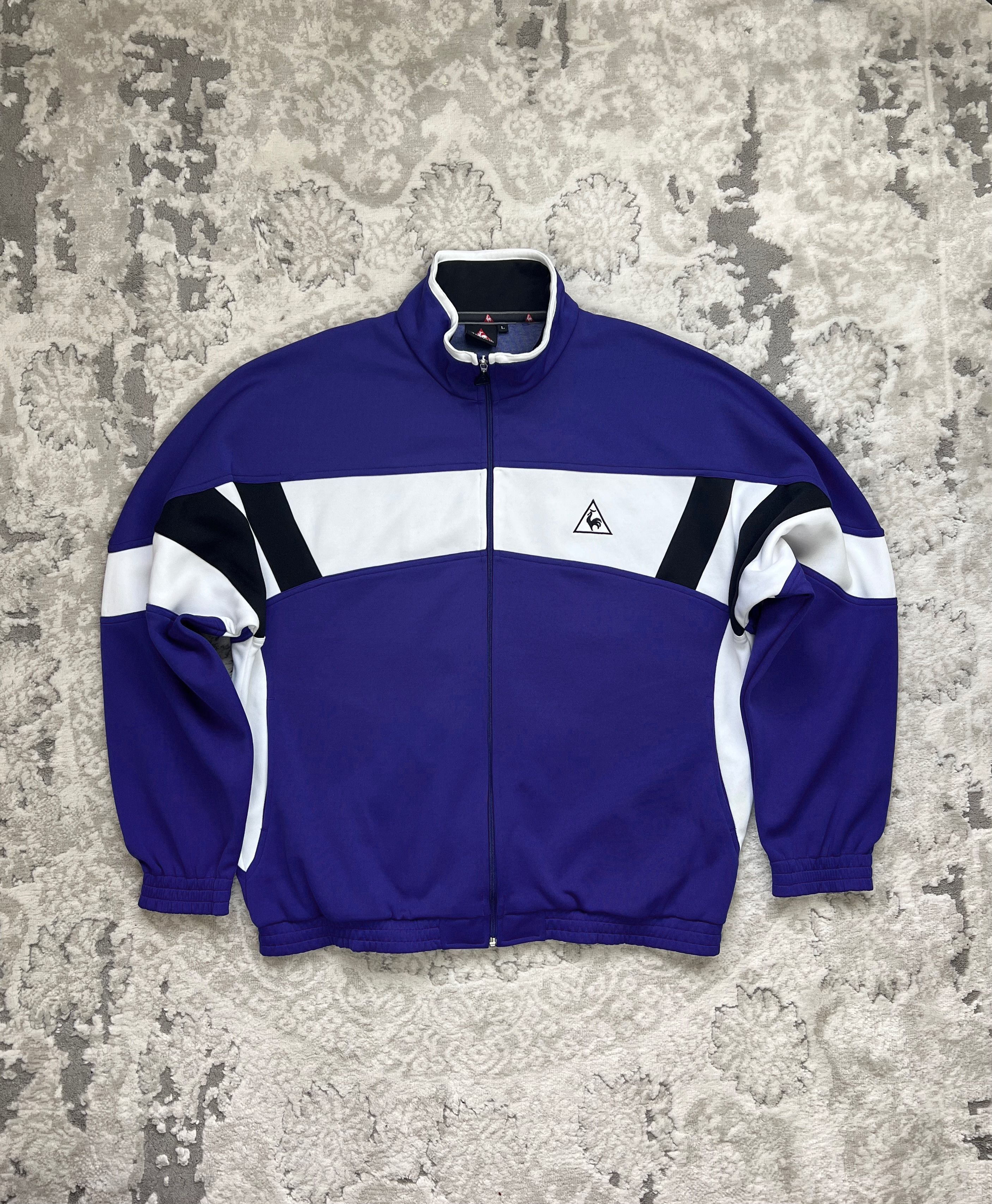 Le Coq Sportif Vintage Le Coq Sportif Club Natation Sausheim Track Jacket Size US L / EU 52-54 / 3 - 1 Thumbnail