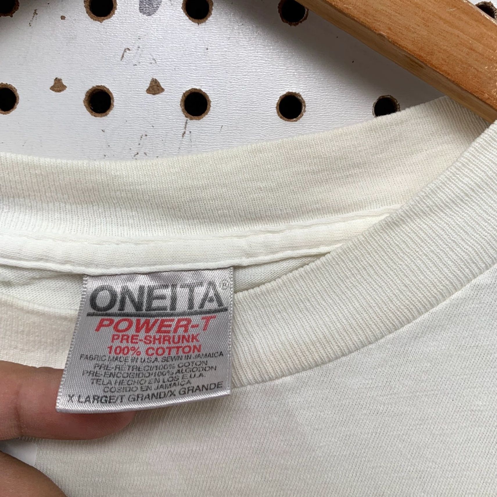 Vintage VINTAGE 3M Office Ergonomics Shirt Mens XL White Single Stitch 90s USA Office T Size US XL / EU 56 / 4 - 4 Thumbnail