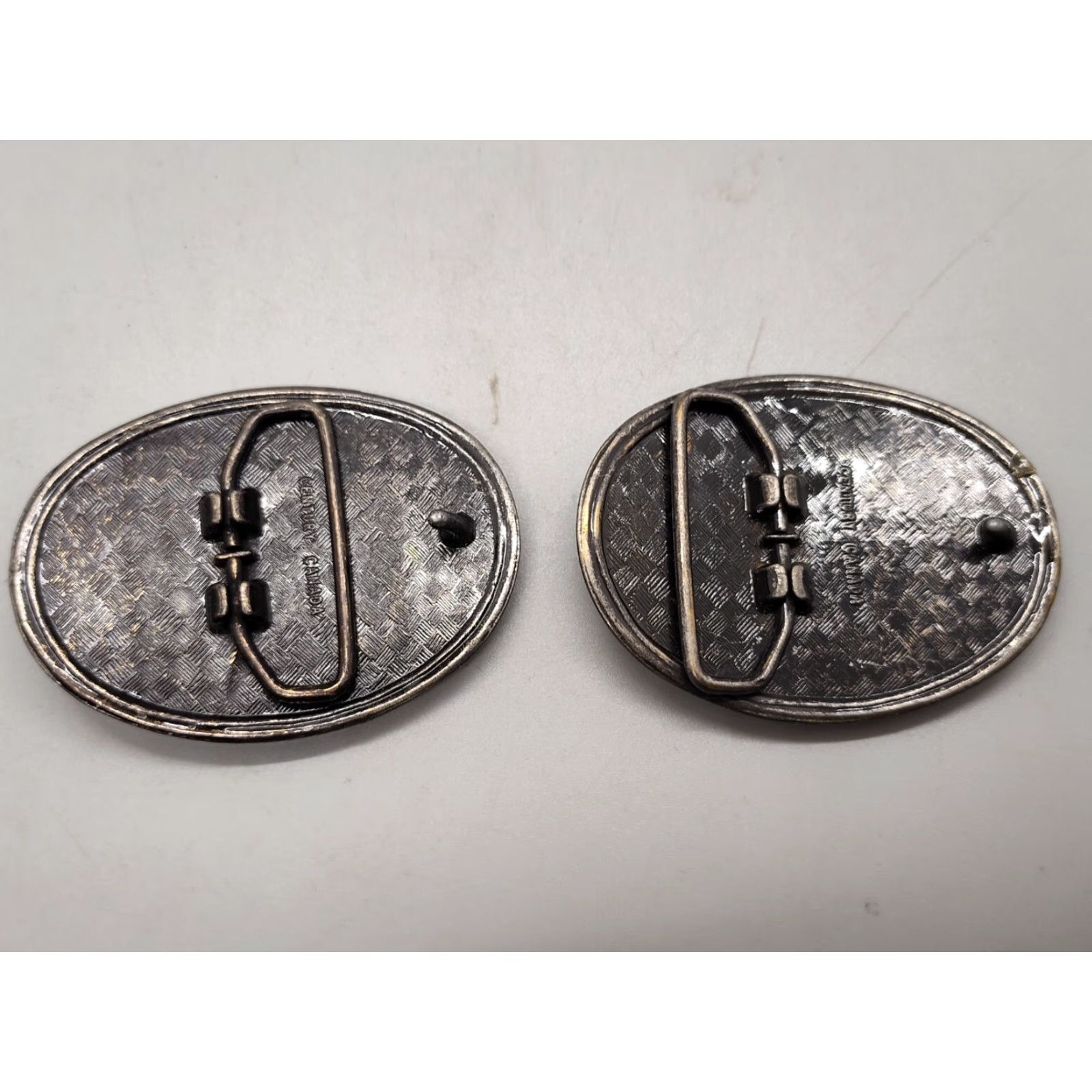 Vintage VINTAGE SMITH TOOL Brass Belt Buckle Lot of 2 Heavy Raised Drill Bit Mens Size ONE SIZE - 4 Thumbnail