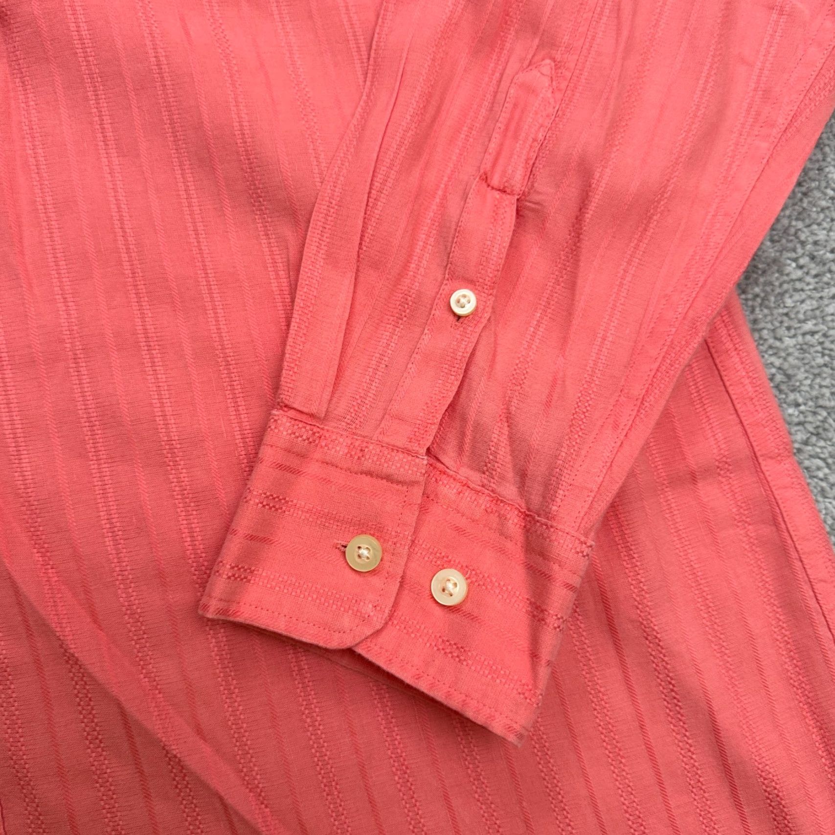 Tommy Bahama Tommy Bahama Shirt Mens Large Pink Button-Down Linen Cotton Vintage? No (NWOT) Size US L / EU 52-54 / 3 - 5 Thumbnail