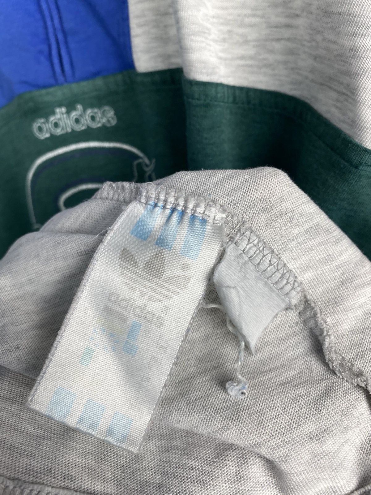Adidas × Vintage 💥Vintage Adidas Big Logo Longsleeve Rugby Polo Shirt 90s y2k Size US L / EU 52-54 / 3 - 6 Thumbnail