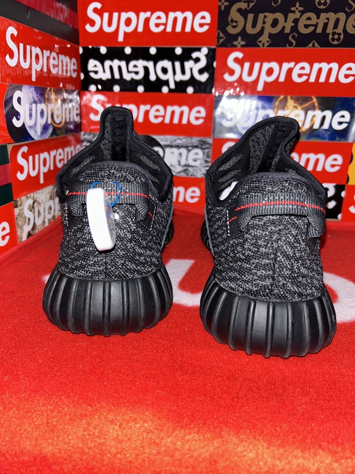 Adidas adidas Yeezy Boost 350 Pirate Black (2015) AQ2659 size 12 Size US 12 / EU 45 - 3 Thumbnail