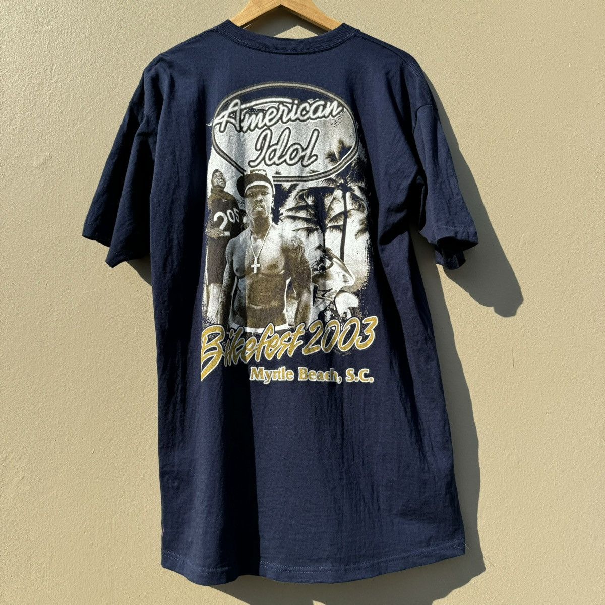 Rap Tees × Vintage Vintage thug holiday 50 cent 2003 tee Size US XL / EU 56 / 4 - 3 Thumbnail