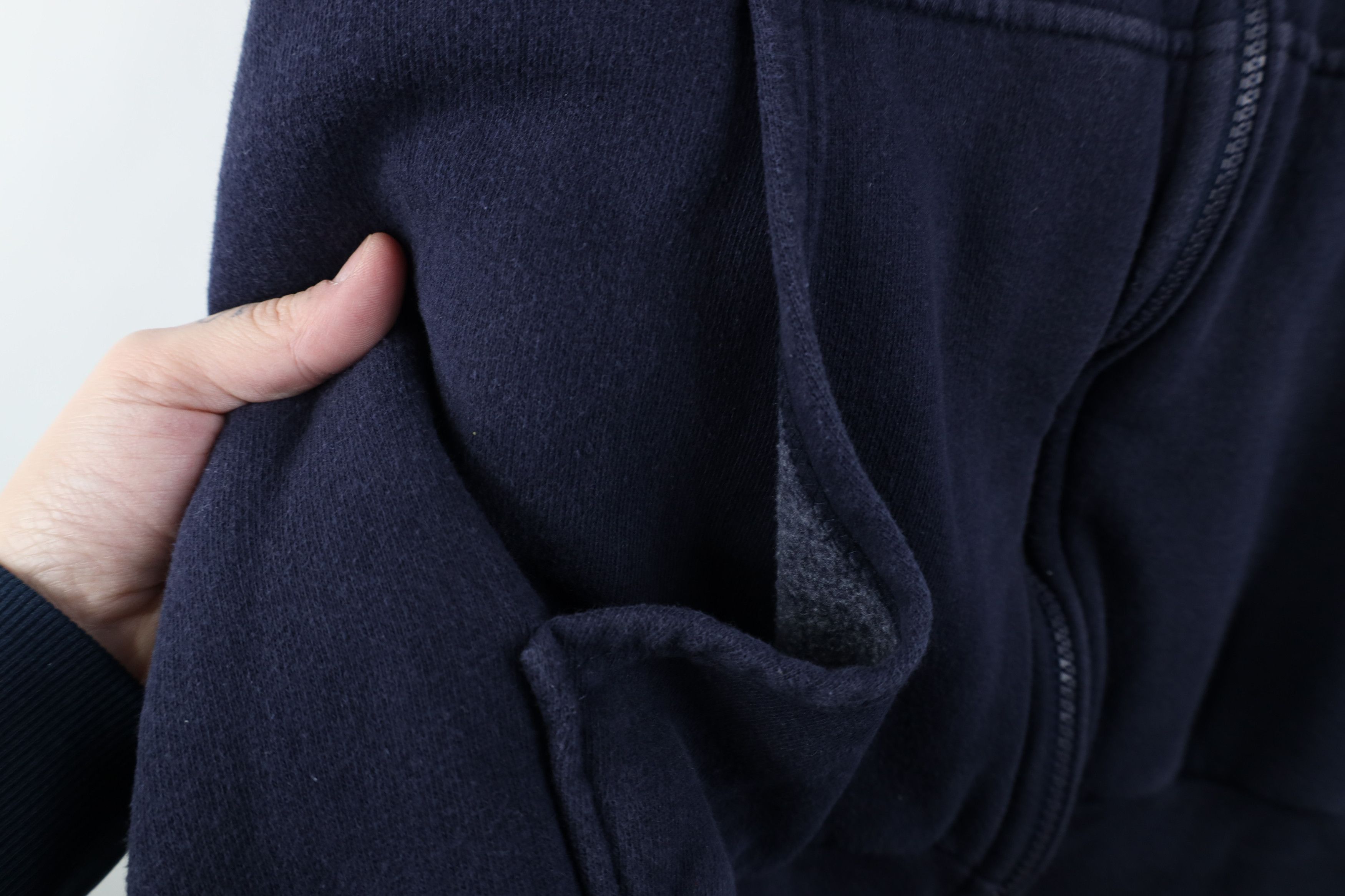 Vintage Vintage 90s Streetwear Thermal Waffle Knit Lined Hoodie Size US XXL / EU 58 / 5 - 9 Thumbnail
