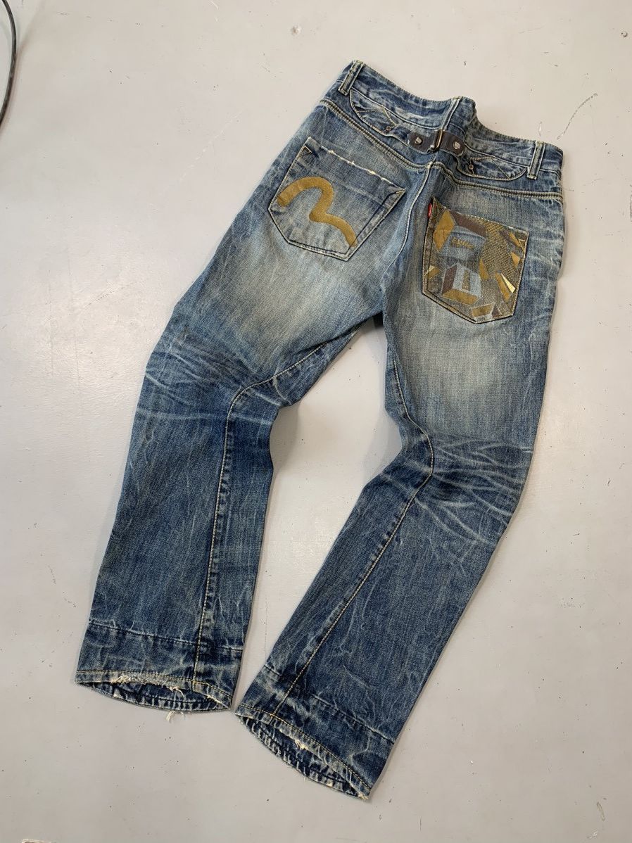 Japanese Brand Vintage Evisu inspired denim Size US 34 / EU 50 - 1 Thumbnail