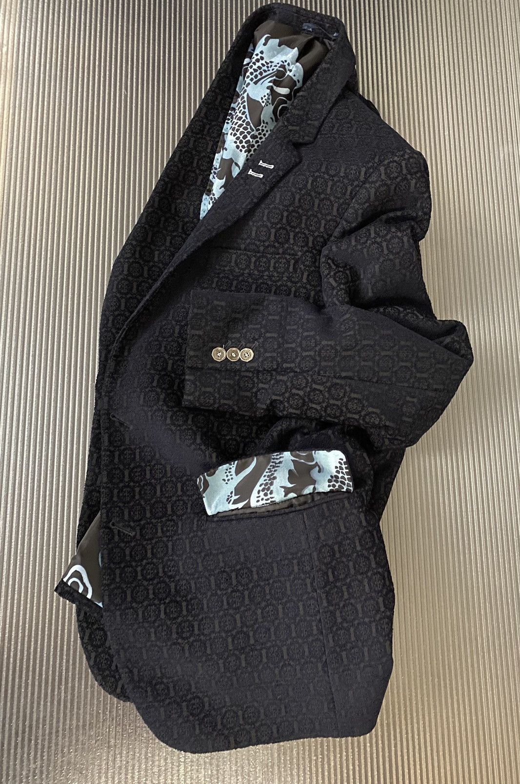 Bogosse Bogosse navy and black Franky Jacket 83 Limited Edition 52 Size 42R - 7 Thumbnail