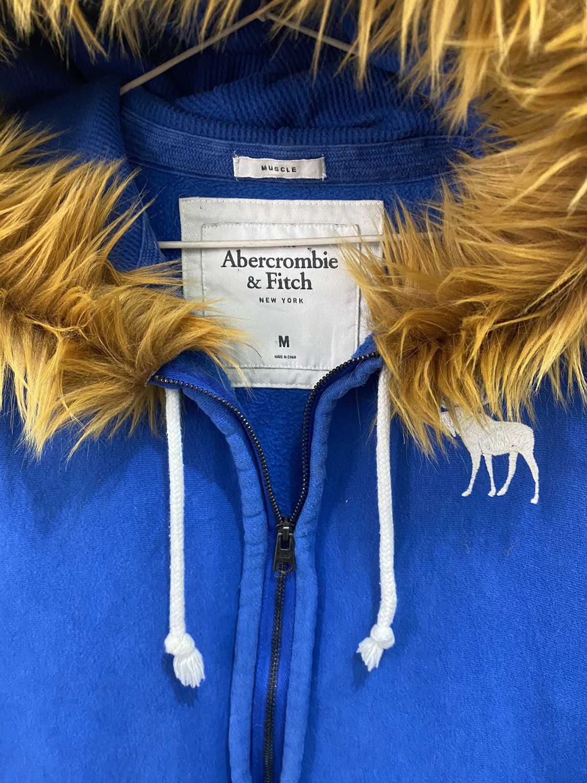 Abercrombie & Fitch 💥If Six Was Nine💥Abercrombie Fur Hoodie LGB style Size US M / EU 48-50 / 2 - 5 Thumbnail