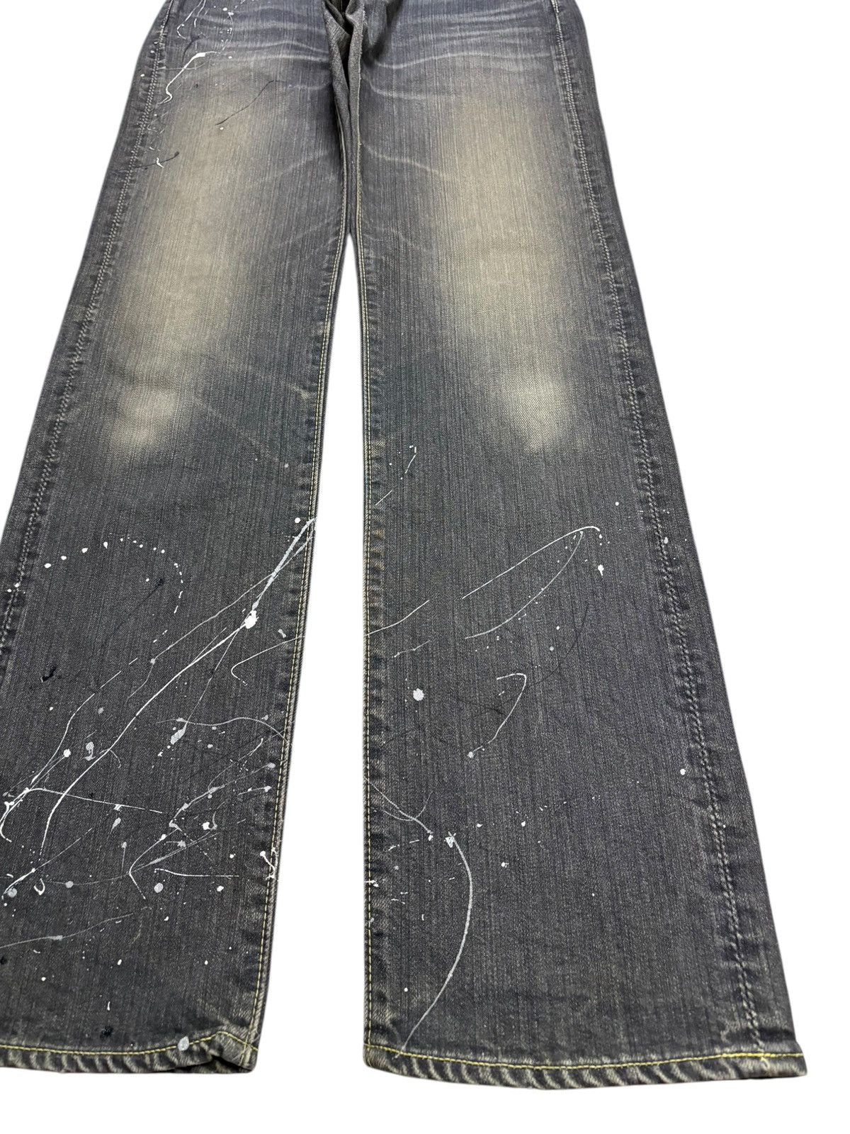 Eternal × Japanese Brand Vintage Japanese Eternal Mud Wash Painted Distressed Jeans Size US 28 / EU 44 - 7 Thumbnail