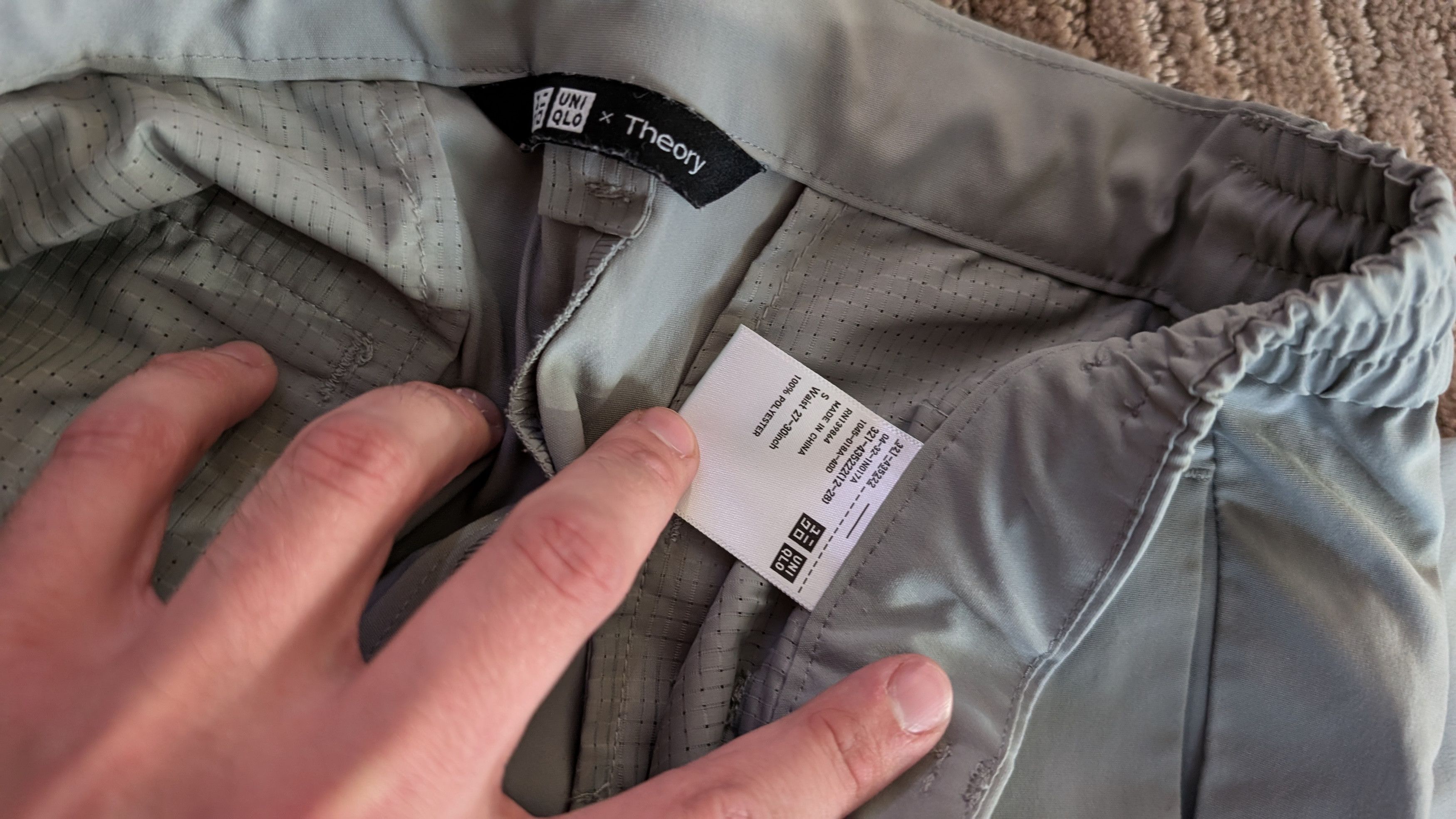 Theory × Uniqlo Uniqlo x Theory Light Pants Size US 30 / EU 46 - 3 Thumbnail