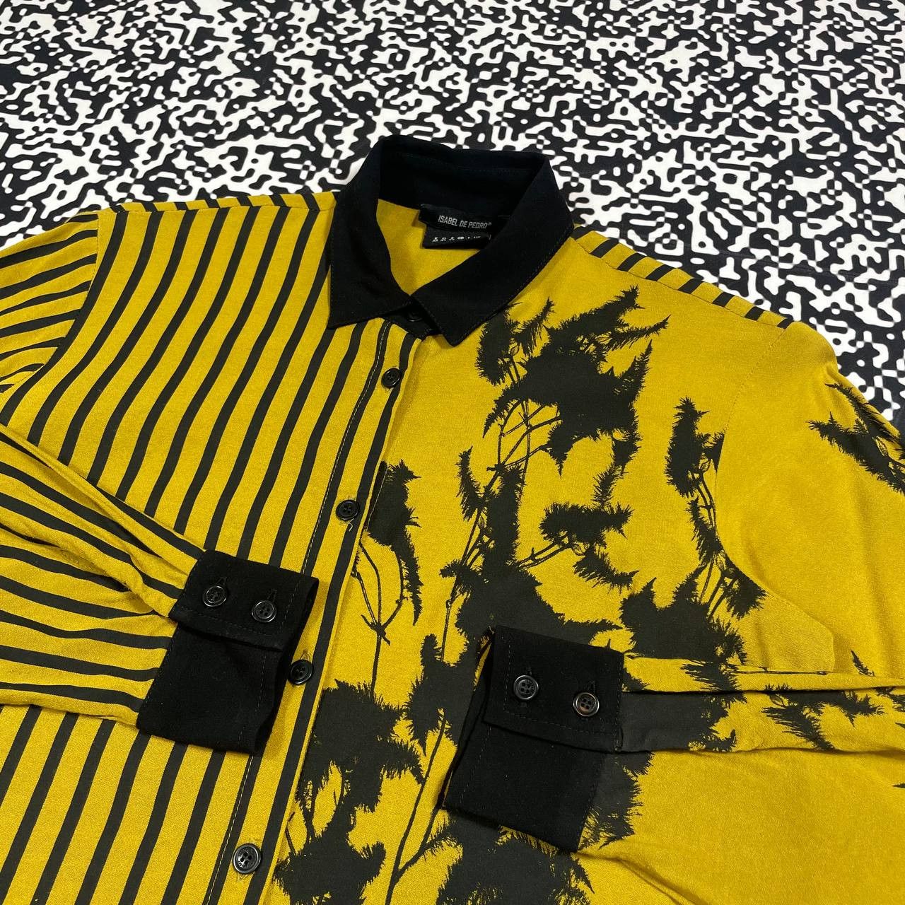 Japanese Brand Vintage Y2K Isabel De Pedro Luxury Abstract Japanese Shirt Size S / US 4 / IT 40 - 12 Thumbnail