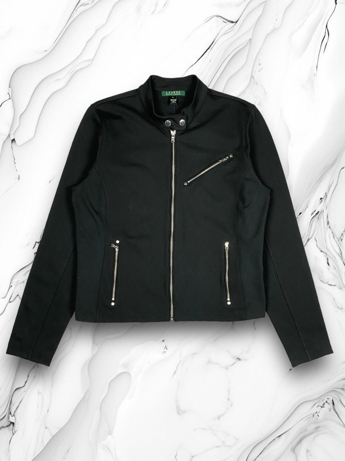 Polo Ralph Lauren Vintage Lauren Ralph Lauren Bomber Jacket Size L Size L / US 10 / IT 46 - 1 Thumbnail
