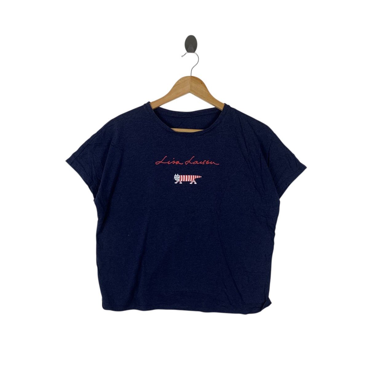 Uniqlo UNIQLO x LISA LARSON Collection Cat Boxy Tee Shirt Top Size S / US 4 / IT 40 - 1 Thumbnail