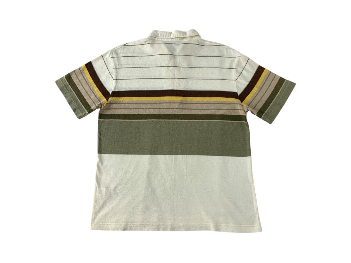 Hang Ten 90s Hang Ten Striped Block Polo Tee Tshirt Size US M / EU 48-50 / 2 - 2 Thumbnail