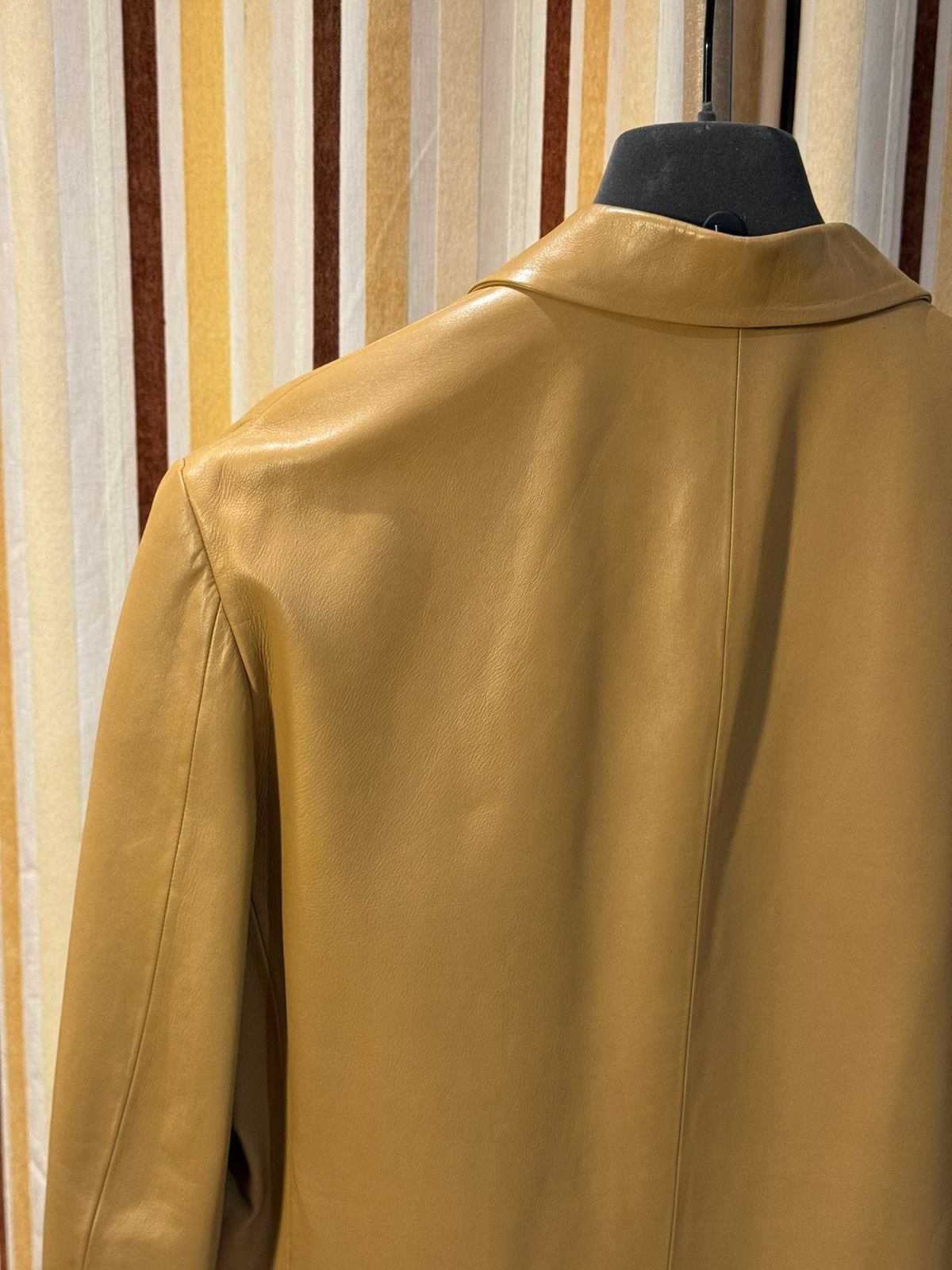 Loewe Loewe Vintage Brown Tan Superb Soft Leather Blazer Jacket 50 Size US M / EU 48-50 / 2 - 7 Thumbnail