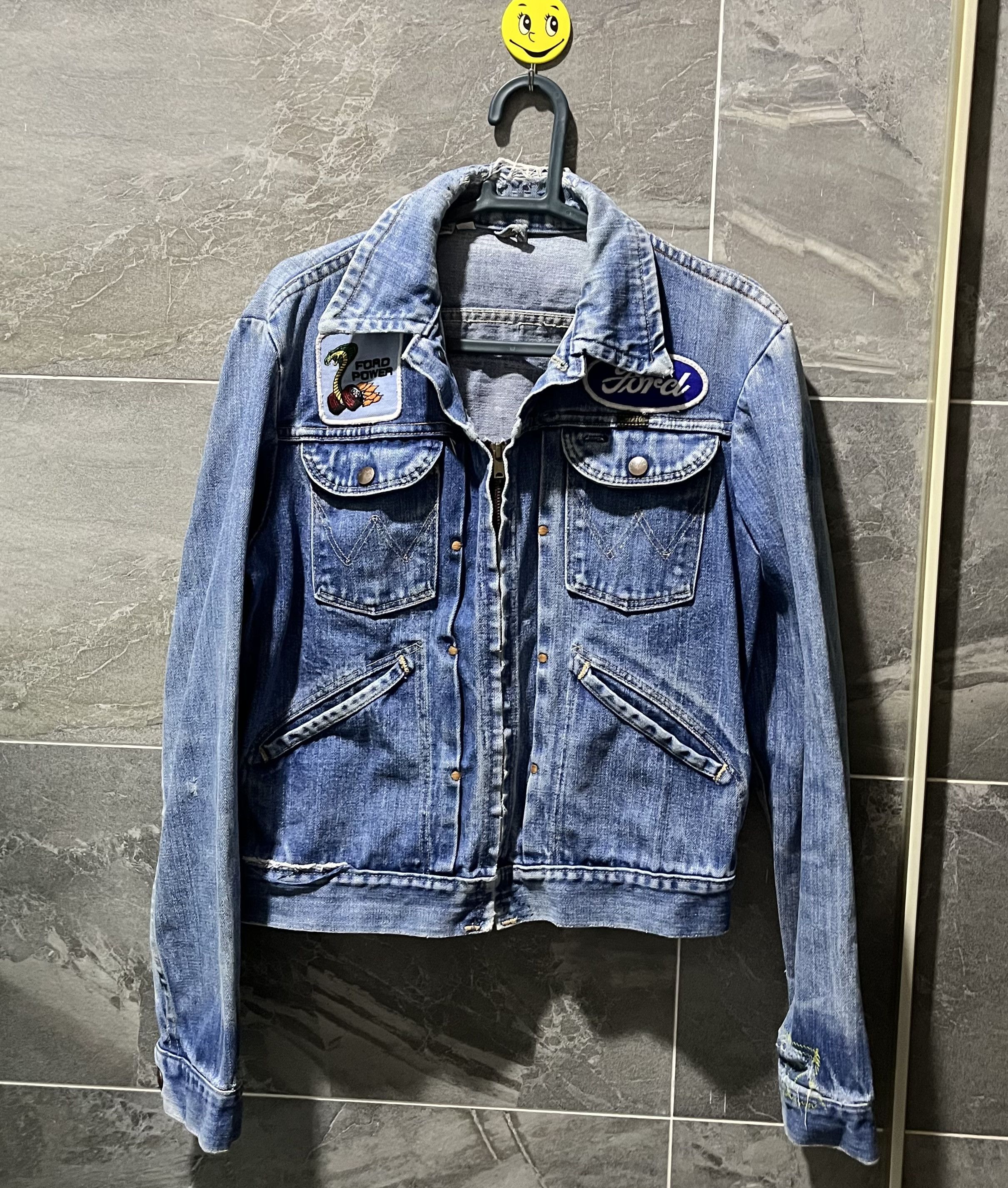 ジャケット・アウター 60's Wrangler  VINTAGE Denim jacket 60s Wrangler Denim Jacket ~ Vintage Store Clochard92.com