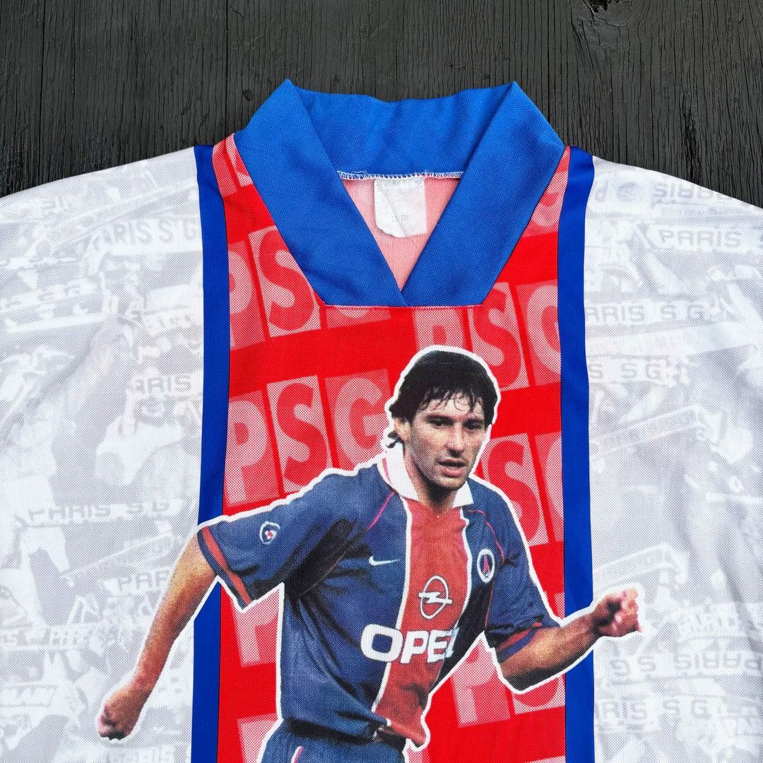 Vintage PSG Paris Saint-Germain 1990 90s Vintage Football Jersey Size US S / EU 44-46 / 1 - 3 Thumbnail
