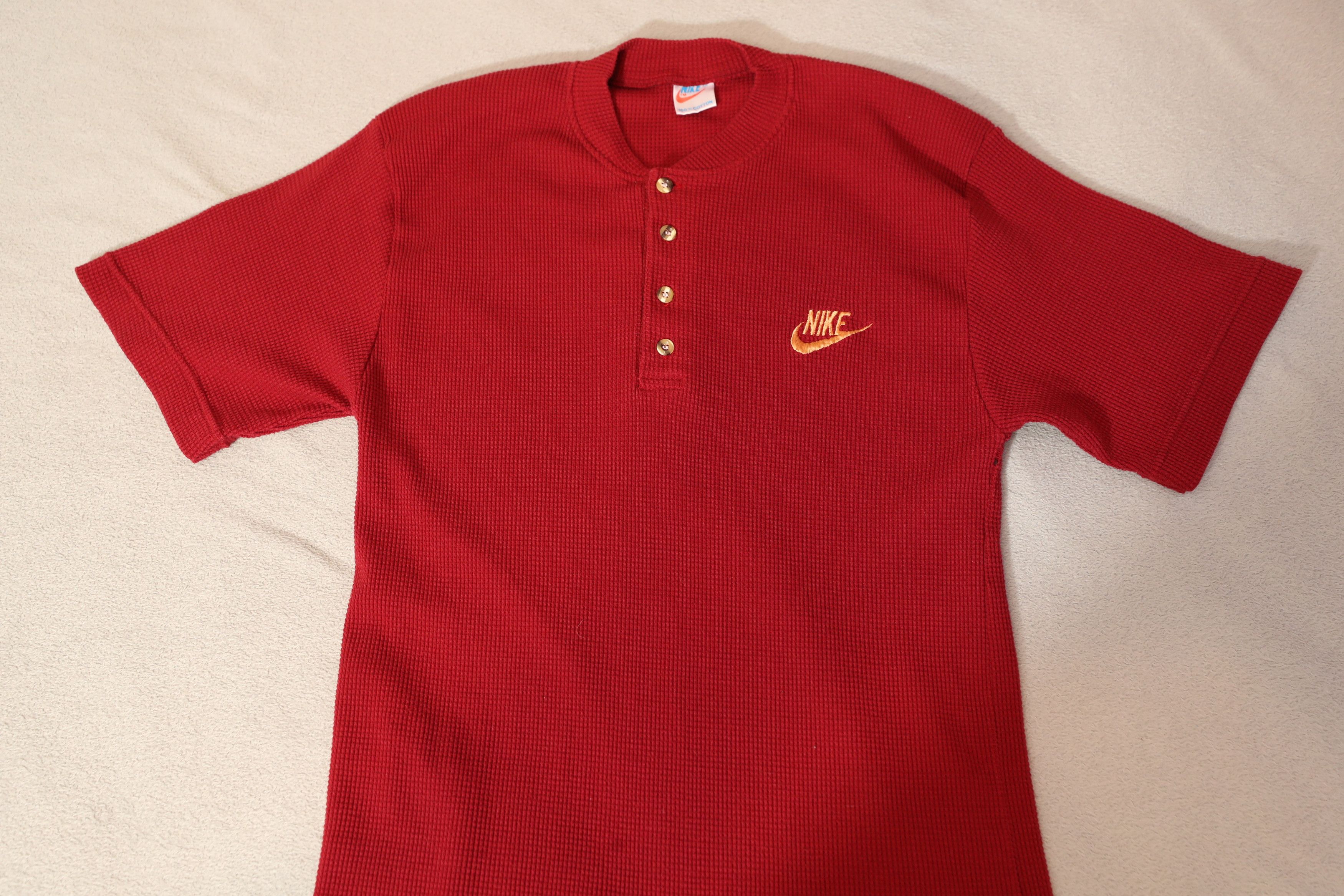 Nike Vintage Nike Henley (M/L) Size US M / EU 48-50 / 2 - 3 Thumbnail