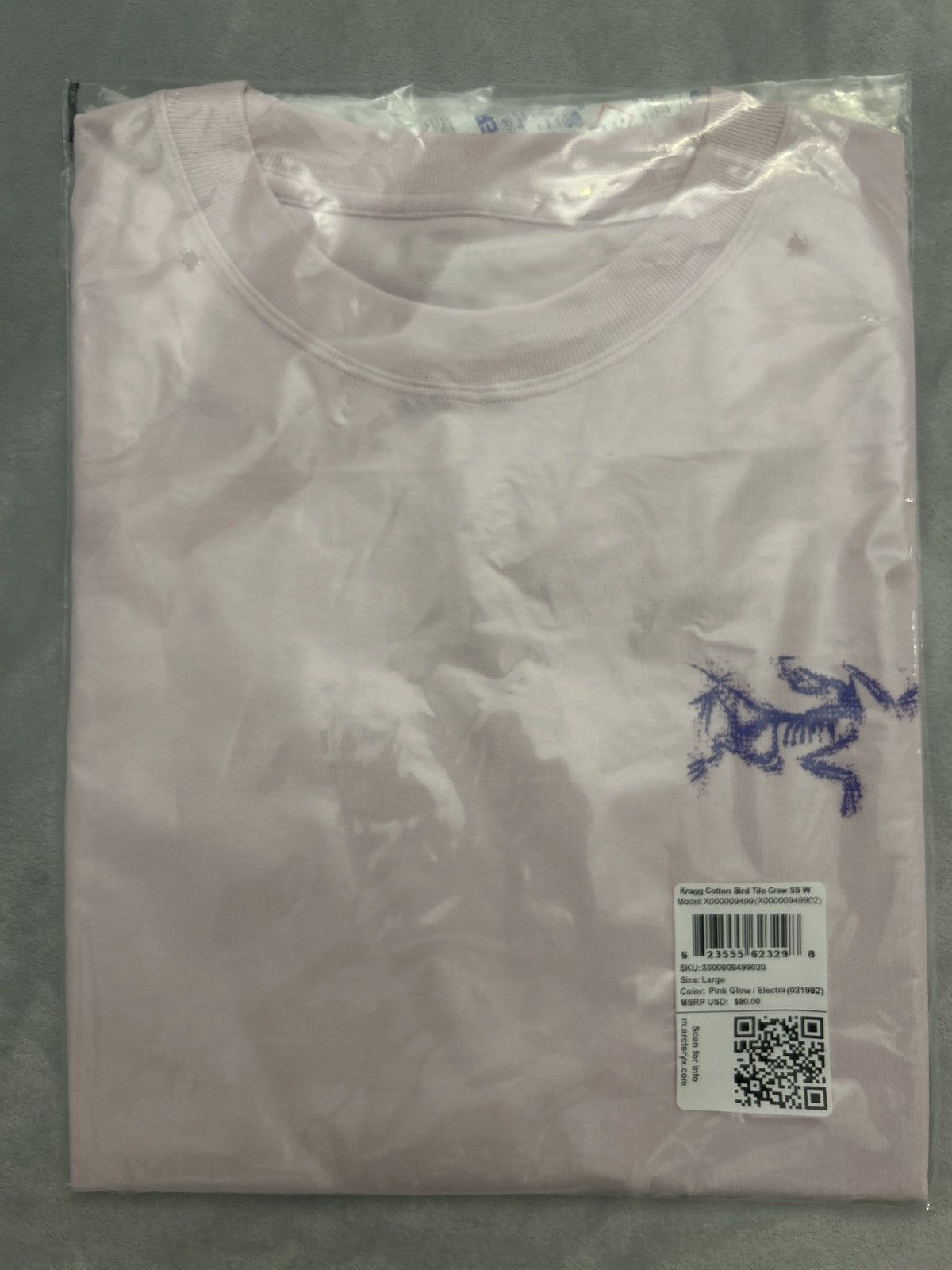 Arc'teryx Arcteryx Pink Cotton Tee Shirt Size L / US 10 / IT 46 - 1 Thumbnail