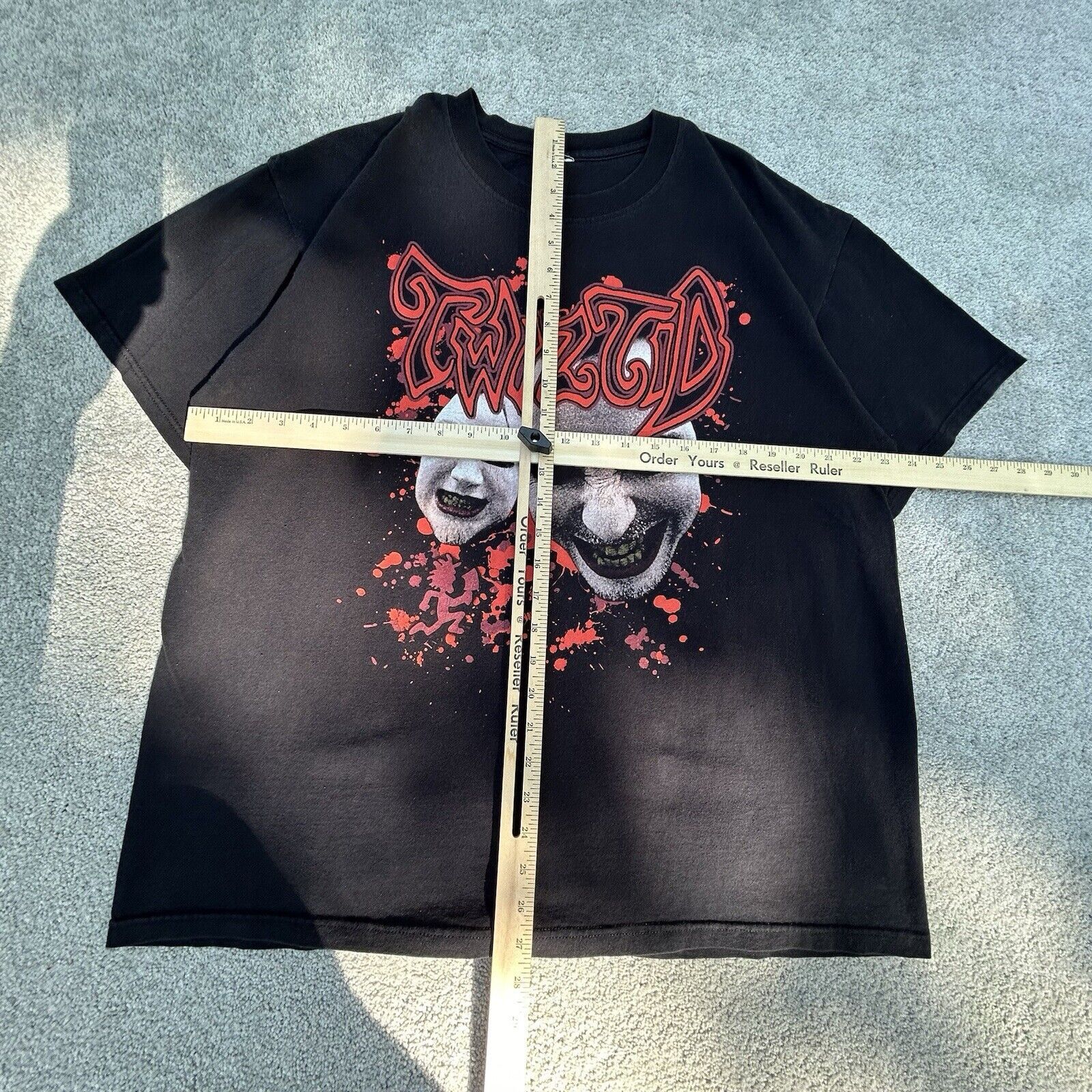 Gildan Vintage Insane Clown Posse Twiztid Shirt ICP 90s rock Size US XL / EU 56 / 4 - 5 Thumbnail