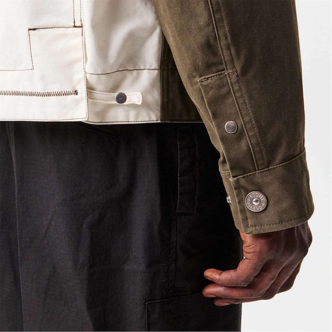 Stone Island o1g2r1mq0526 Military Long Sleeve Field Jacket in Brown Size US XXL / EU 58 / 5 - 5 Thumbnail