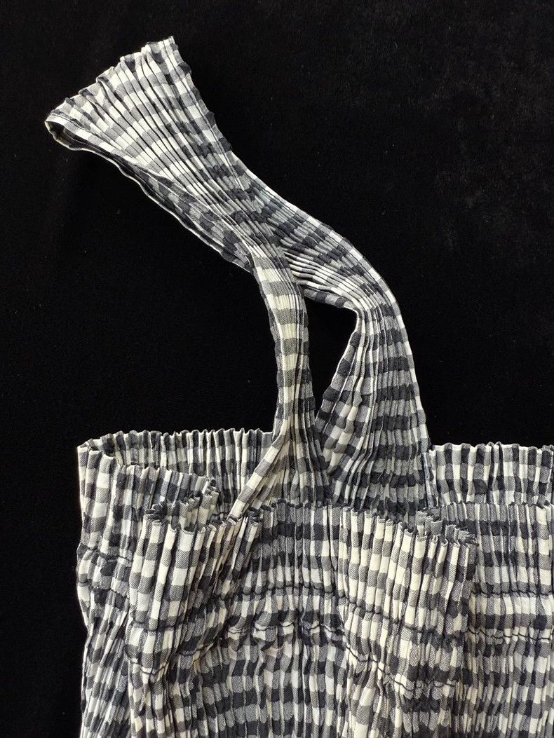Issey Miyake Issey Miyake Grey main line halter dress Size S / US 4 / IT 40 - 7 Thumbnail
