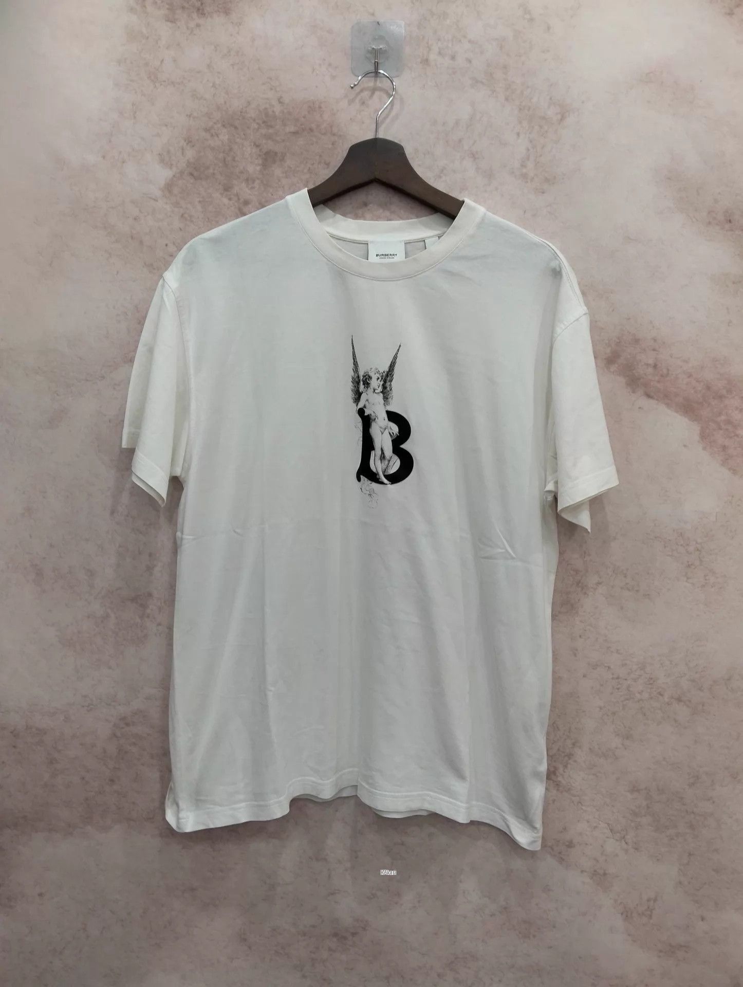 Burberry White Short Sleeve Graphic Angel Print T-Shirt Size US S / EU 44-46 / 1 - 1 Thumbnail