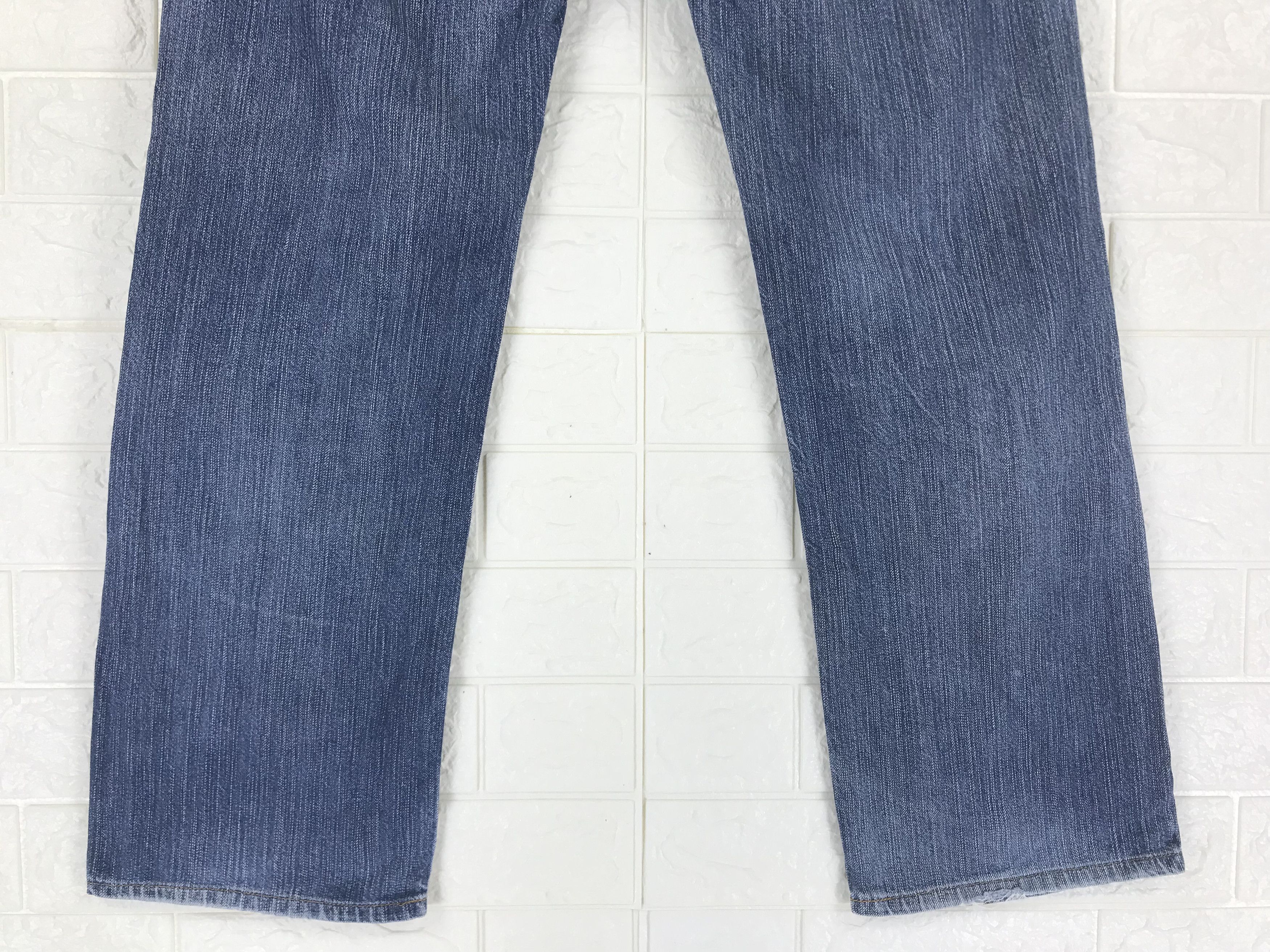 Edwin Vintage Edwin 464 XVS Faded Blue Distressed Jeans Size US 28 / EU 44 - 8 Thumbnail