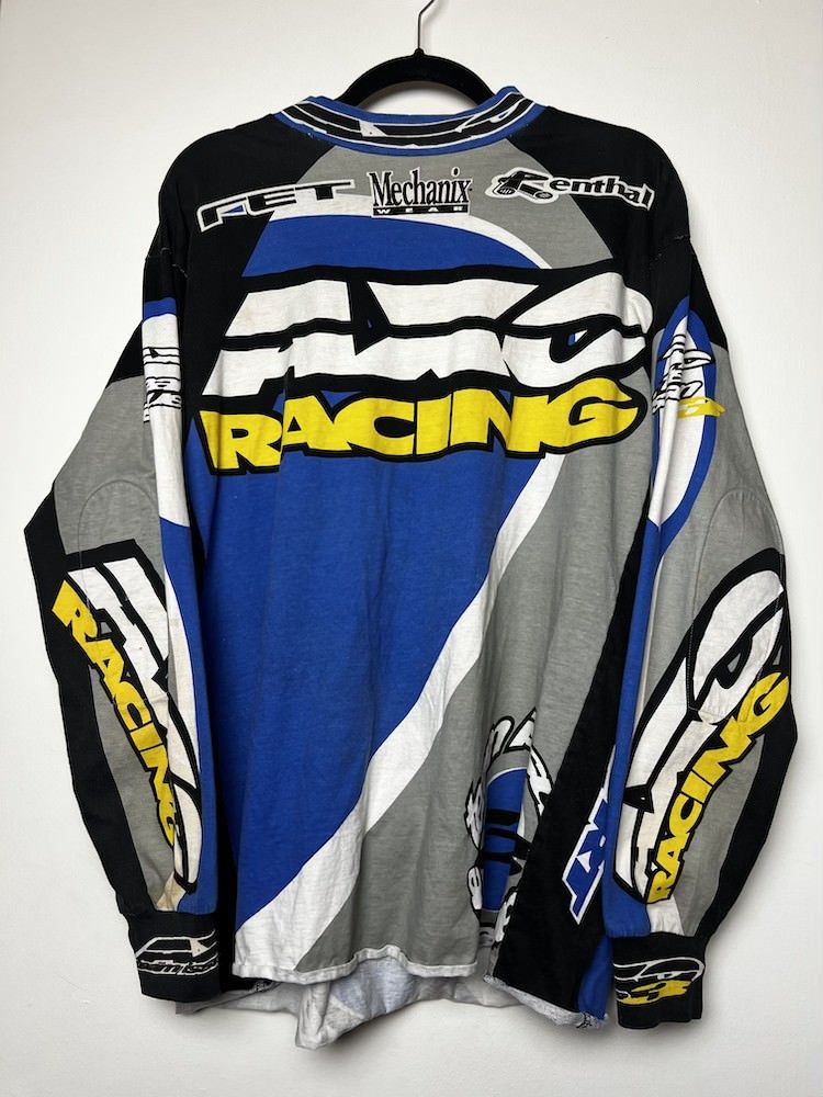 Vintage Vintage 1997 AXO Racing Issue 7 Sport Jersey AMA Pro Racing Size US L / EU 52-54 / 3 - 8 Thumbnail
