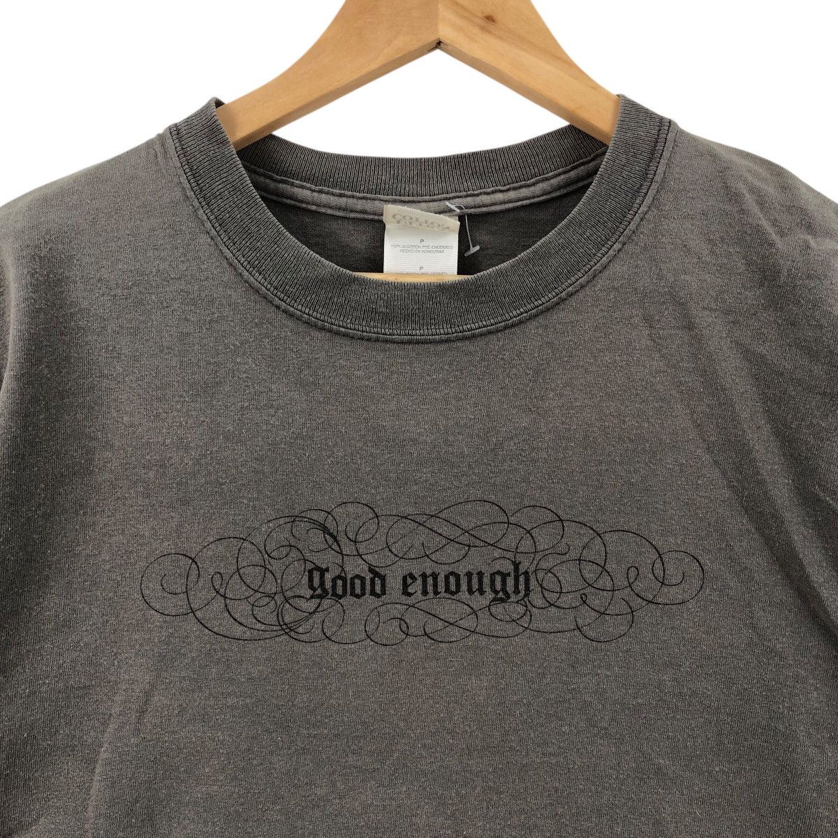 Good Enough Vintage 90s Japanese Brand GOOD ENOUGH JAPAN Faded T-Shirt Size US S / EU 44-46 / 1 - 3 Thumbnail