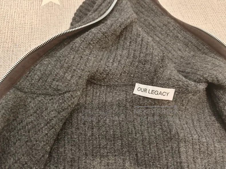 Our Legacy Our Legacy Gray Wool Coat Size US M / EU 48-50 / 2 - 1 Thumbnail