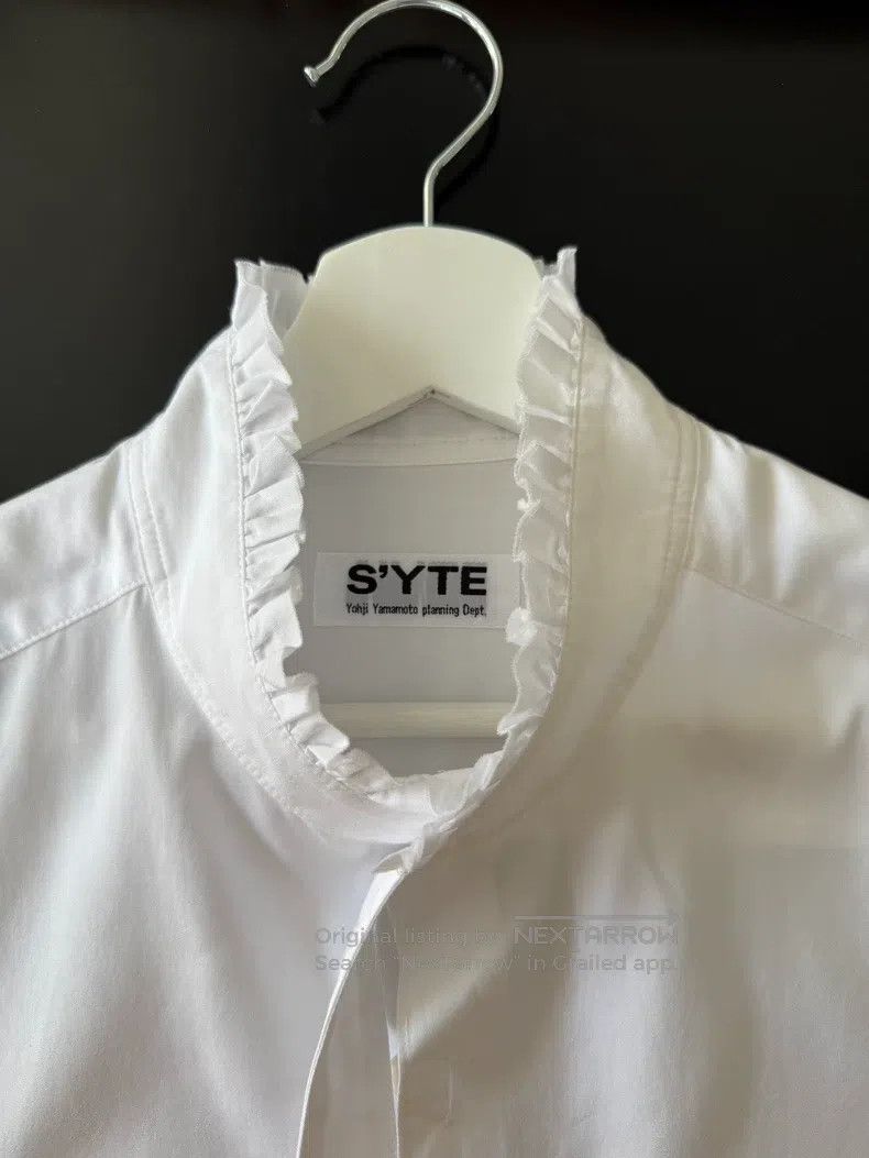Yohji Yamamoto Yohji Yamamoto 22AW Yohji Yamamoto Palace Collar Shirt Size US L / EU 52-54 / 3 - 7 Thumbnail