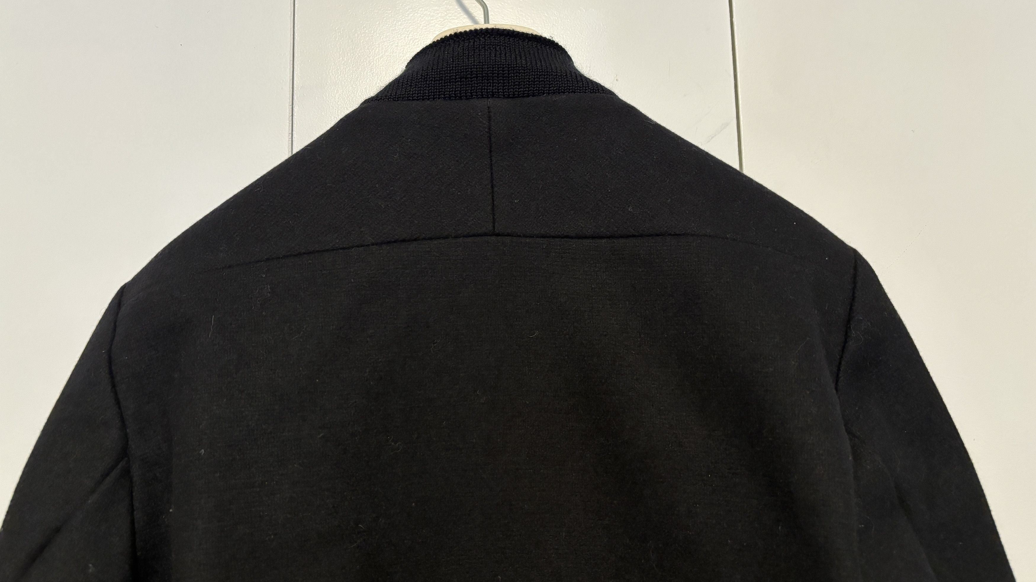Stephan Schneider Stephan Schneider Black Wool Thinner Bomber Jacket Size V Size US M / EU 48-50 / 2 - 7 Thumbnail