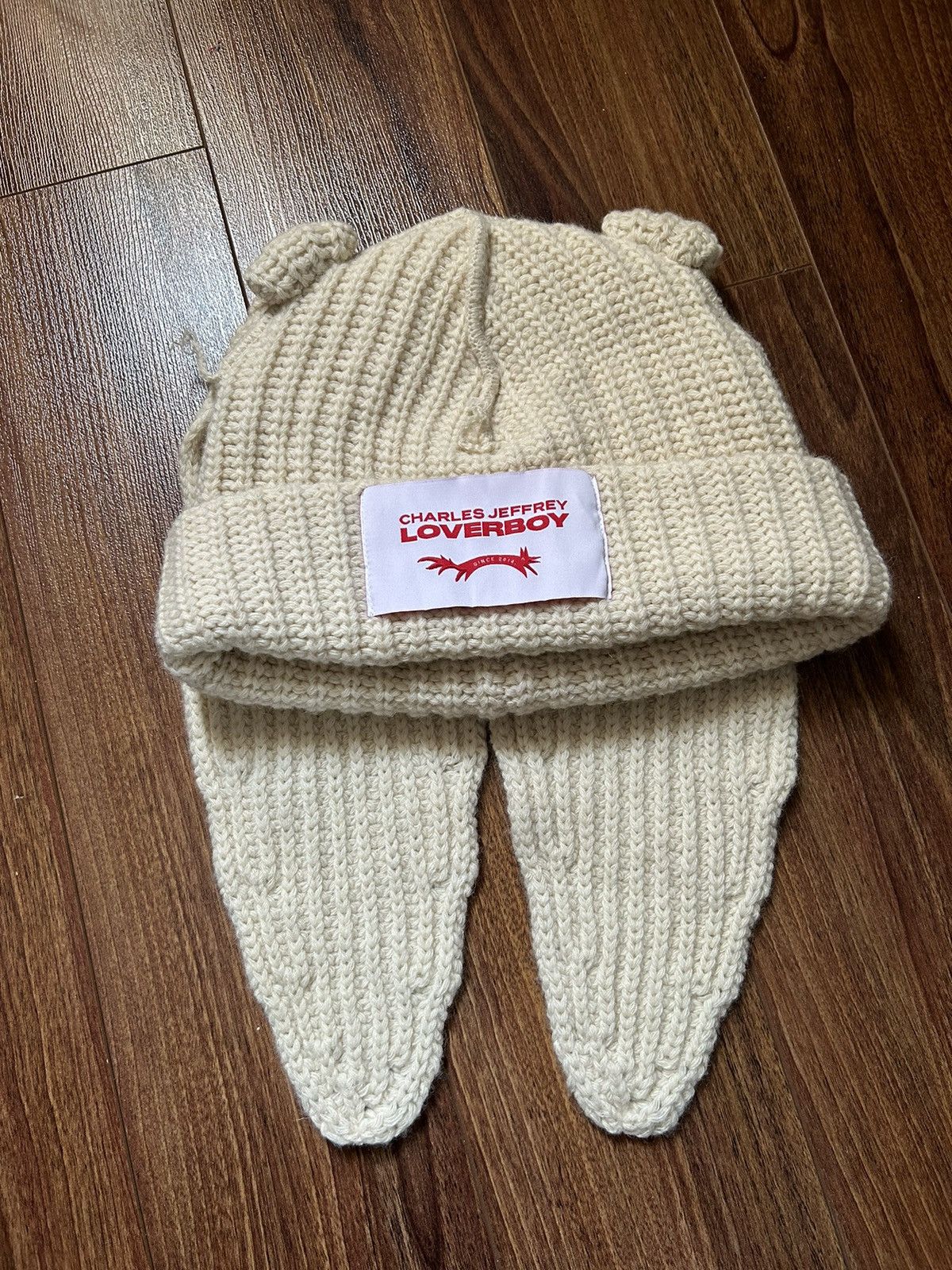 Charles Jeffrey LOVERBOY Charles jeffrey loverboy rabbit ears beanie |  Grailed