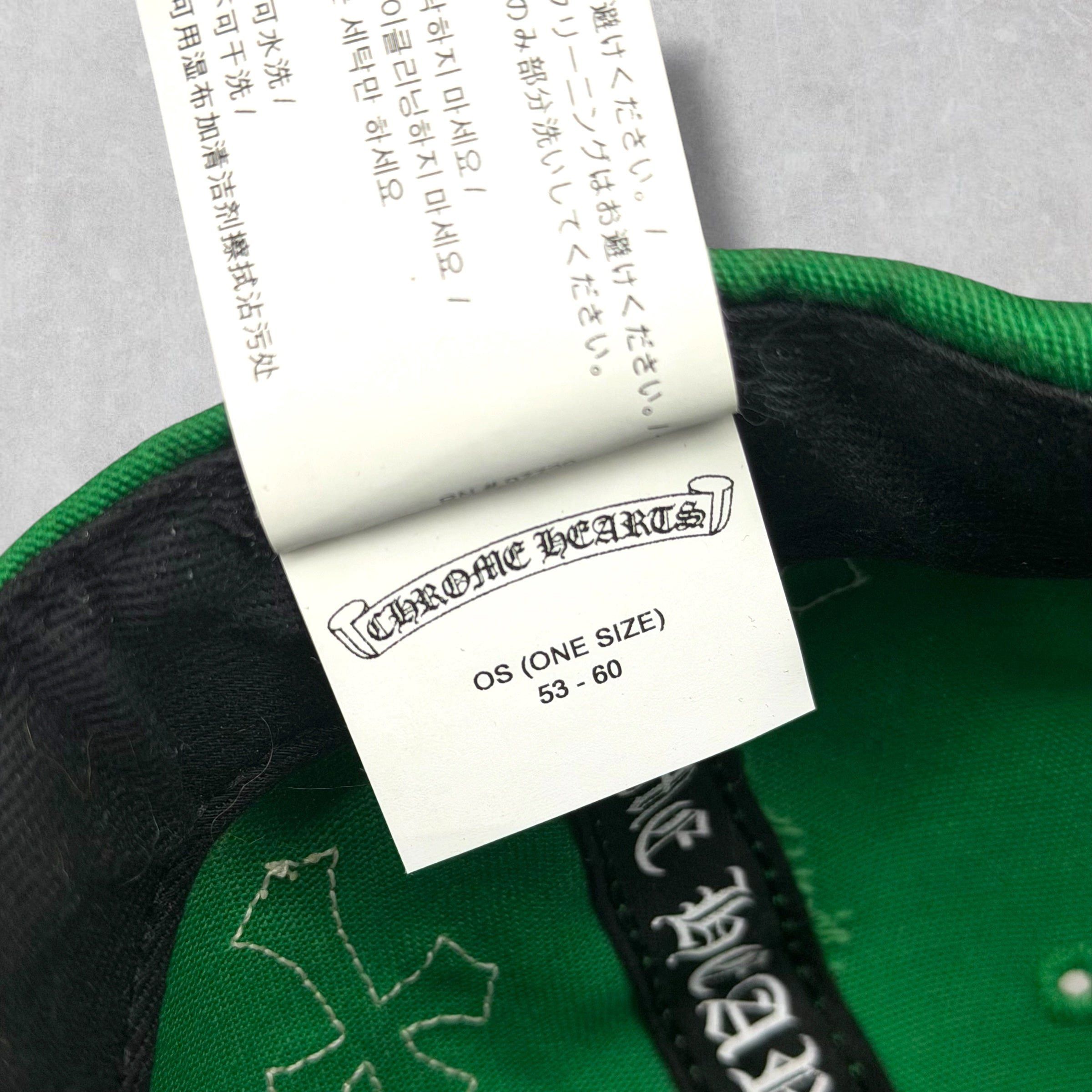 Chrome Hearts Chrome Hearts Cross Patch White/Green Hat Size ONE SIZE - 7 Thumbnail